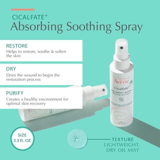 Foto 2 | Eau Thermale Avène Cicalfate+ En Aerosol, Absorbente Y Calmante, 100 Ml - Venta Internacional.