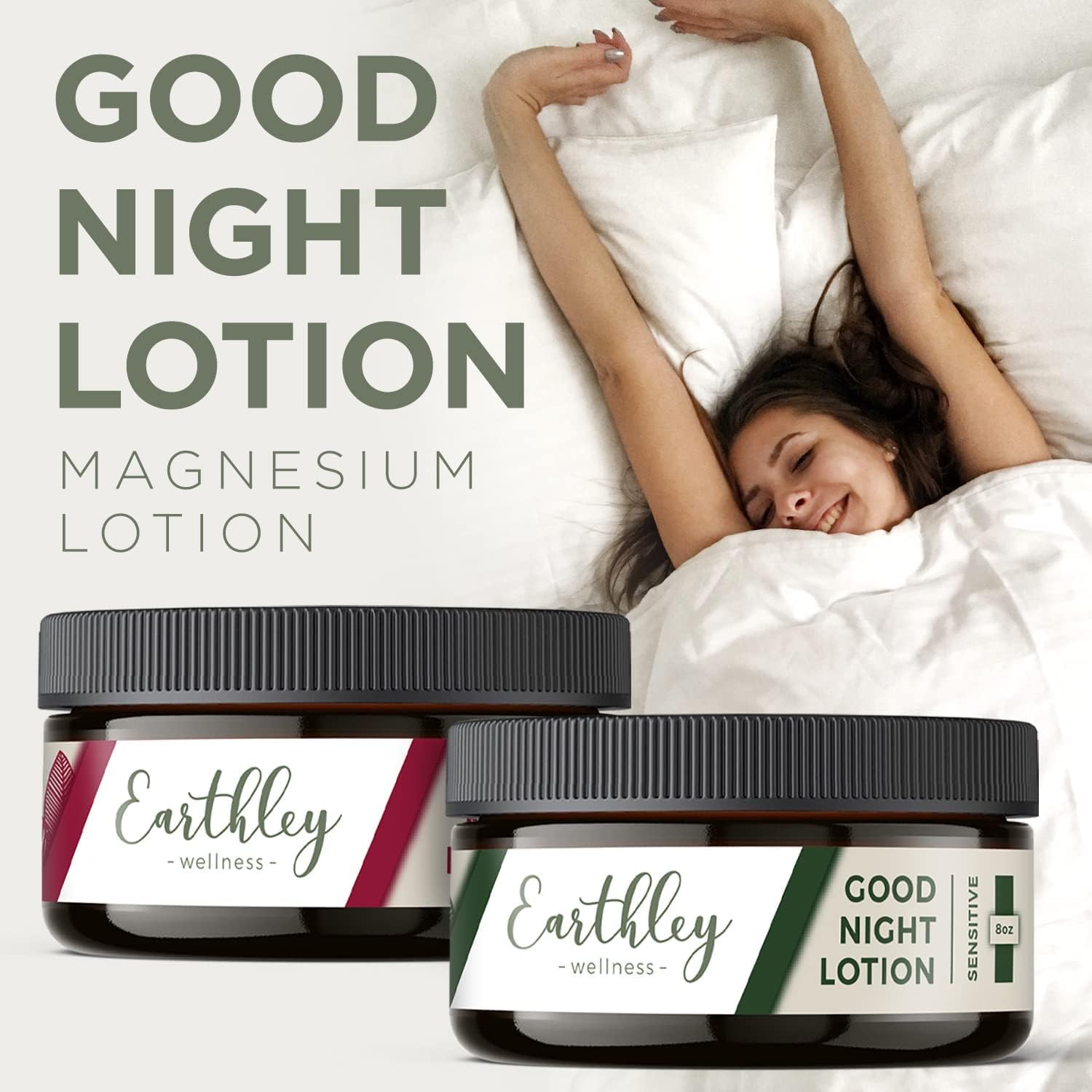 Foto 4 pulgar | Loción Earthley Wellness Good Night Magnesio 180 Ml - Venta Internacional.