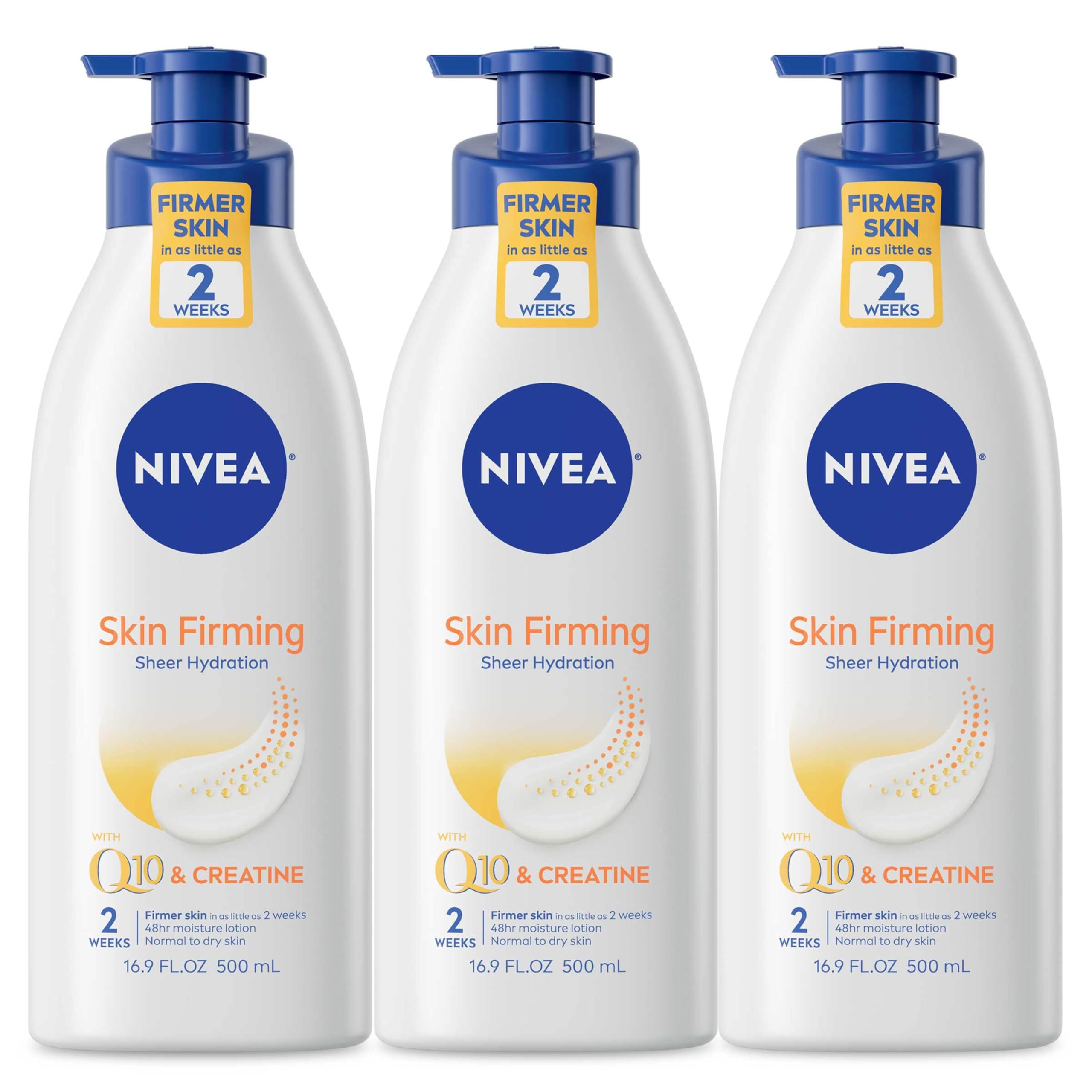 Loción Corporal Nivea Skin Firming Sheer Hydration 500 Ml - Venta Internacional.