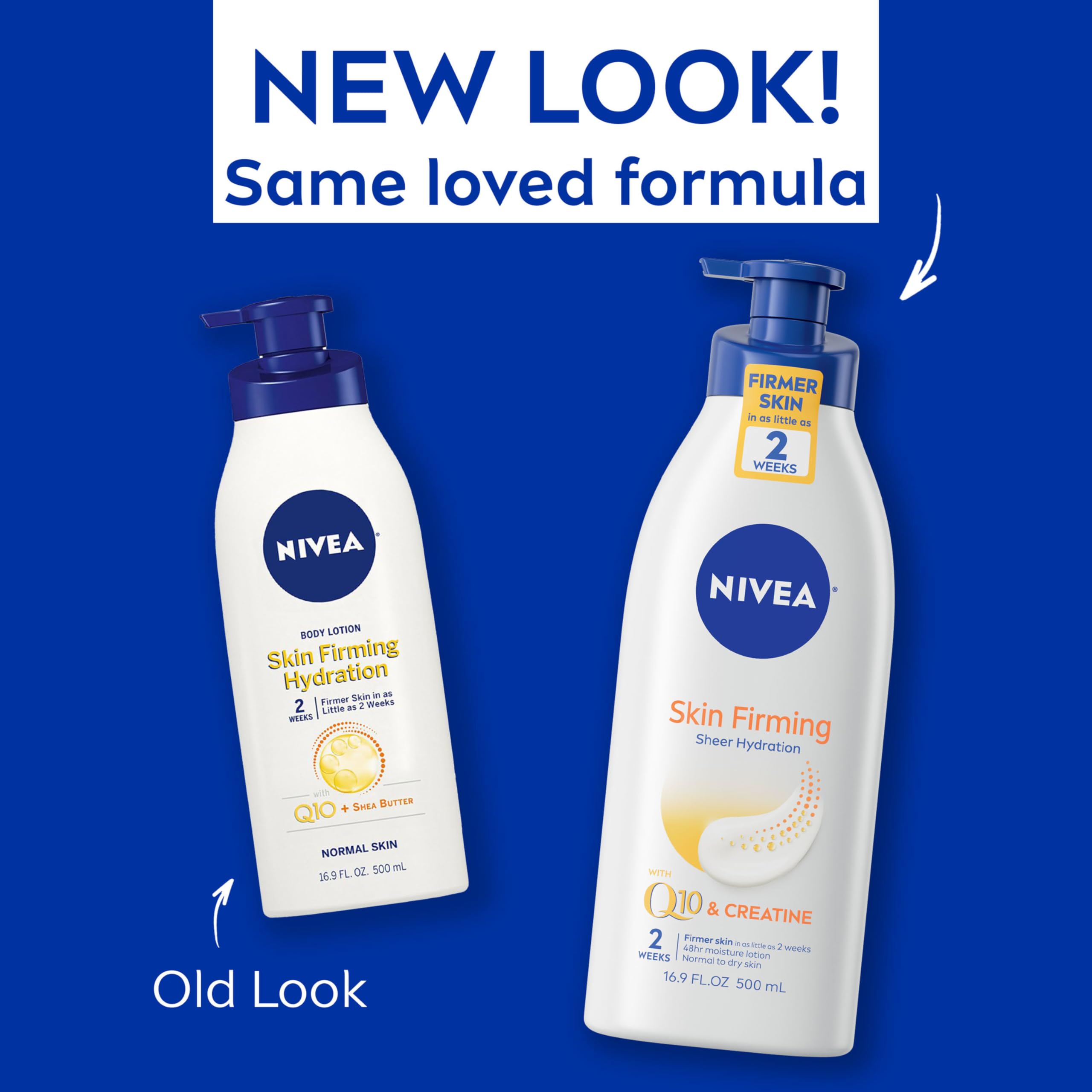 Foto 3 pulgar | Loción Corporal Nivea Skin Firming Sheer Hydration 500 Ml - Venta Internacional.