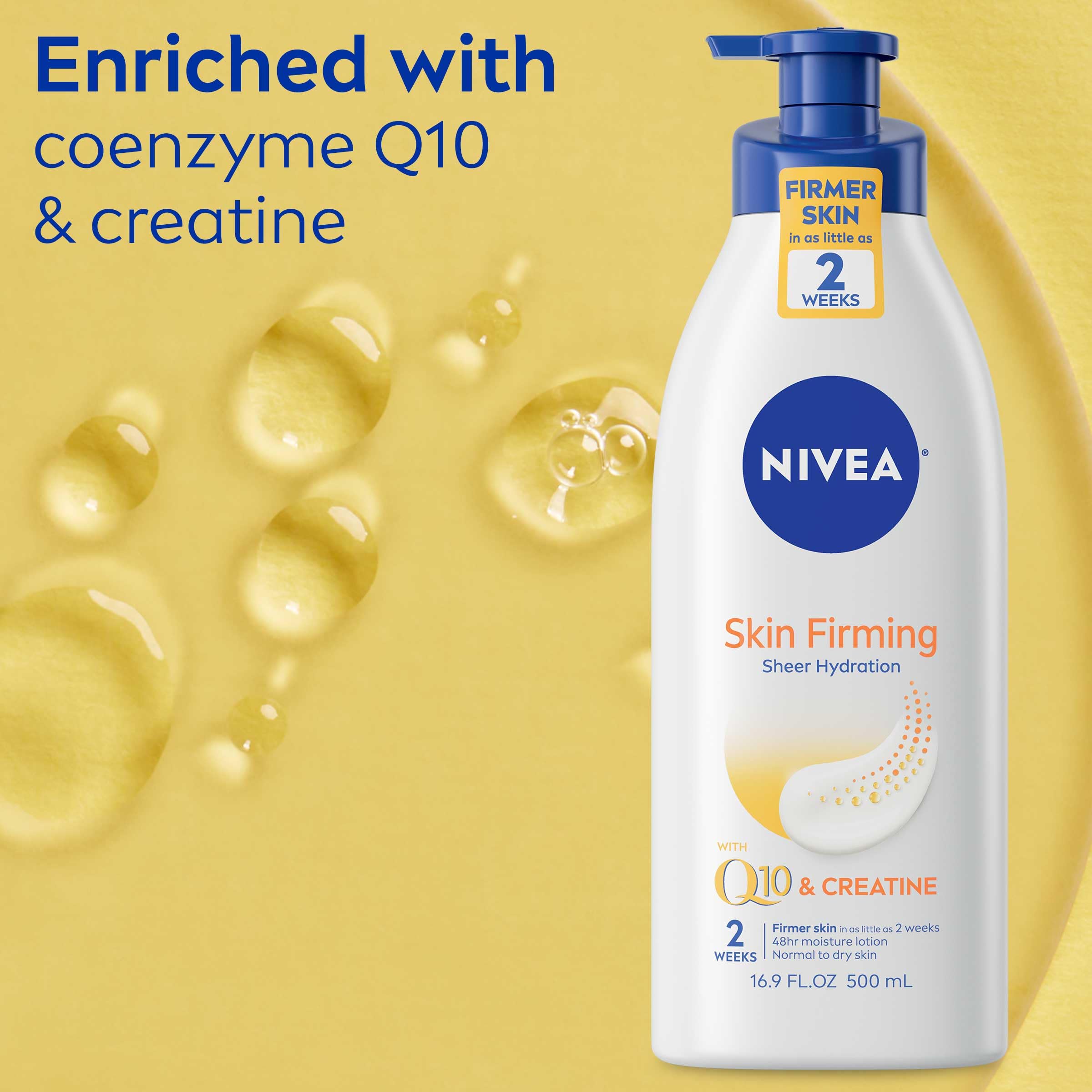 Foto 8 pulgar | Loción Corporal Nivea Skin Firming Sheer Hydration 500 Ml - Venta Internacional.