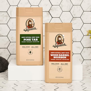 Foto 6 | Gel De Baño Dr. Squatch, Alquitrán De Pino Natural Y Bourbon De Madera, 414 Ml, Paquete De 2 - Venta Internacional.