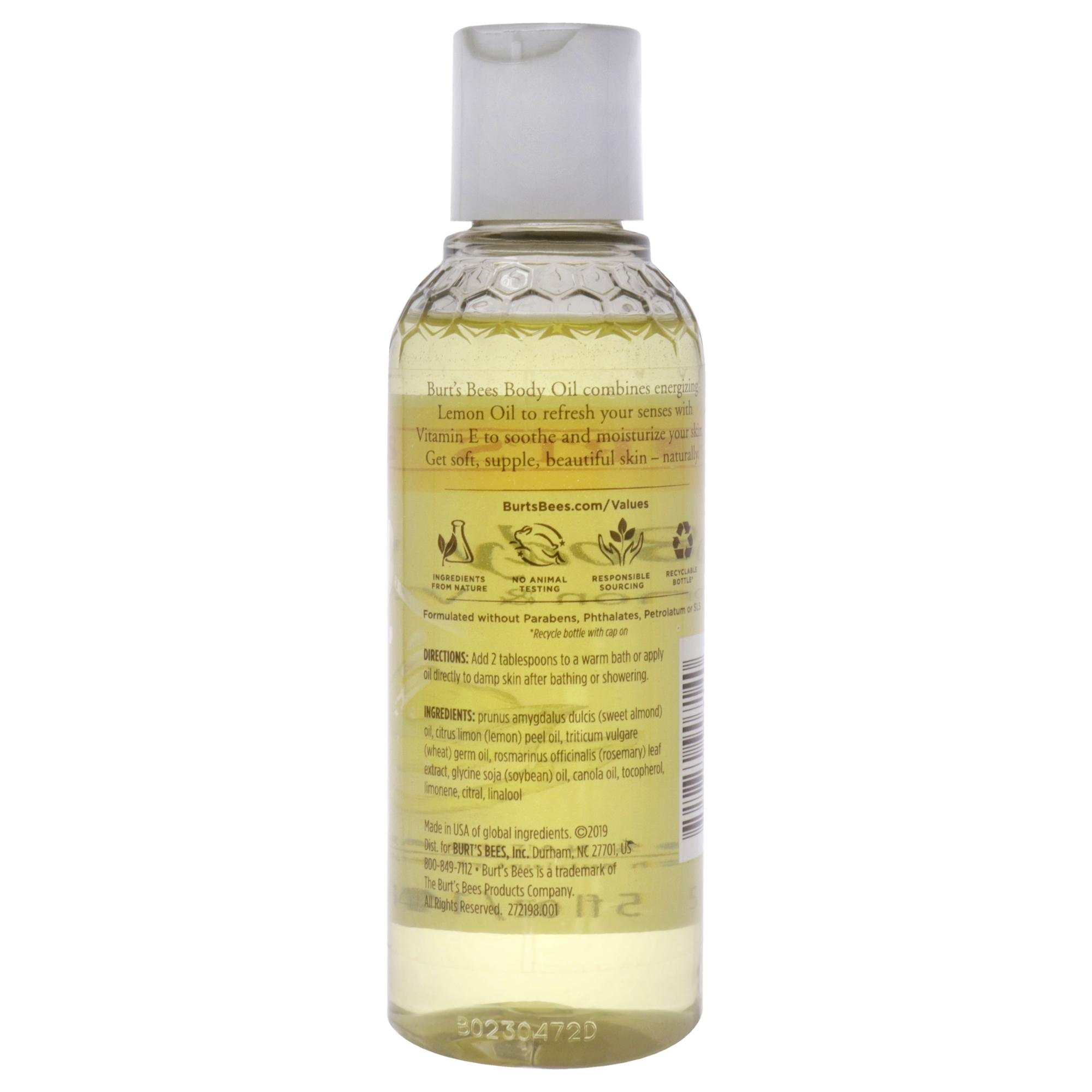 Foto 4 pulgar | Aceite Corporal Burts Bees Limón y Vitamina E 150 ml - Venta Internacional
