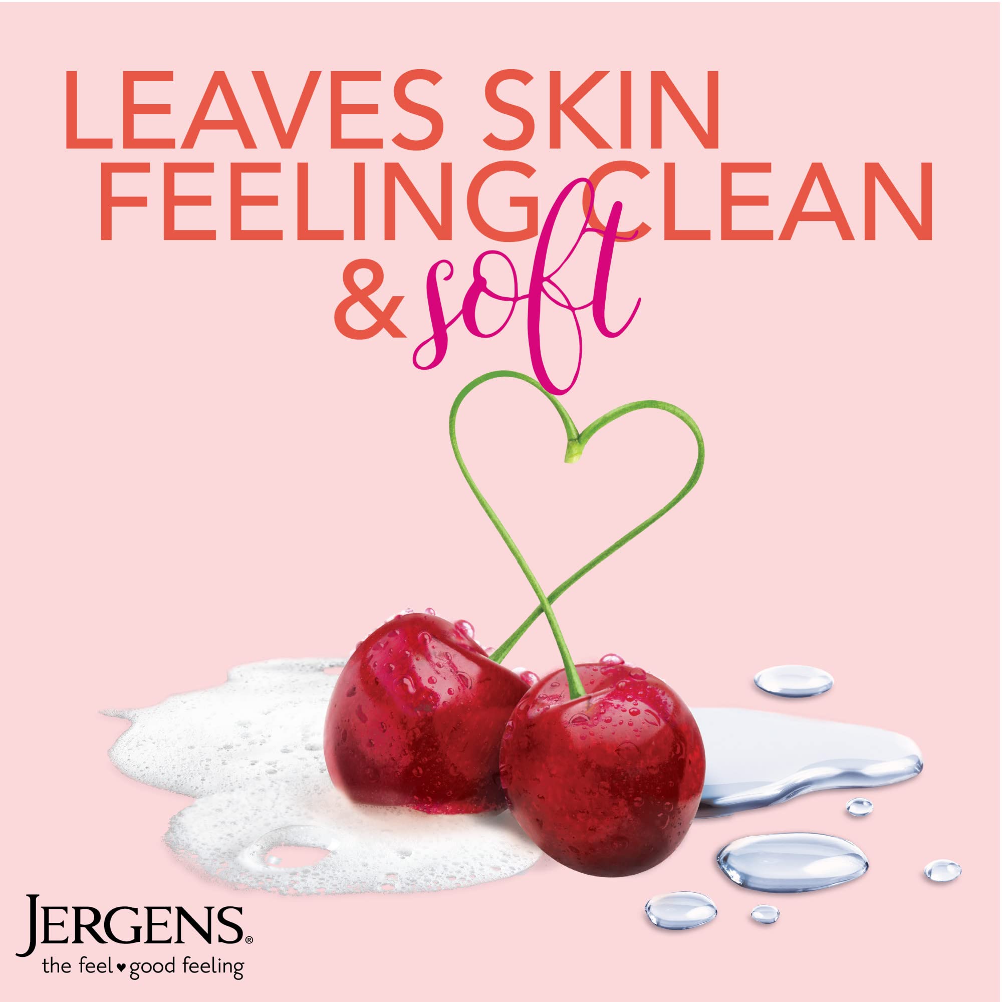 Foto 4 | Gel de Baño Jergens Suavizante Hidratante Diario 650 ml Cereza - Venta Internacional