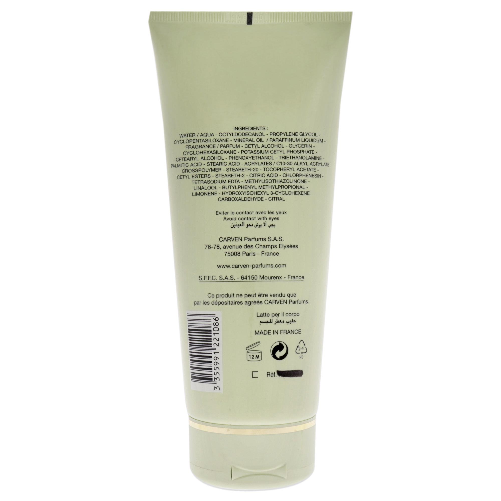 Foto 4 pulgar | Crema Corporal Carven Para Mujer 196.98 Ml - Venta Internacional.
