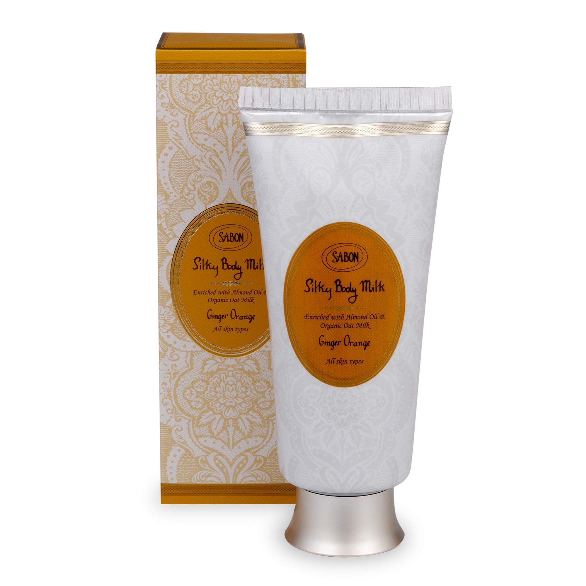 Foto 2 pulgar | Leche De Avena Orgánica Body Milk Sabon Silky Con Aceite De Almendras, 250 Ml - Venta Internacional.