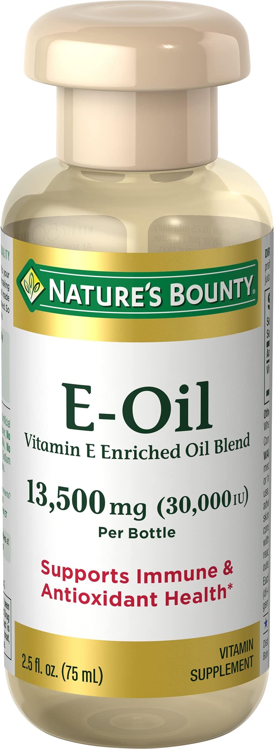 Foto 2 pulgar | Suplemento Nature's Bounty E Oil, 900 Ml, 30 000 Ui, Paquete De 2 - Venta Internacional.