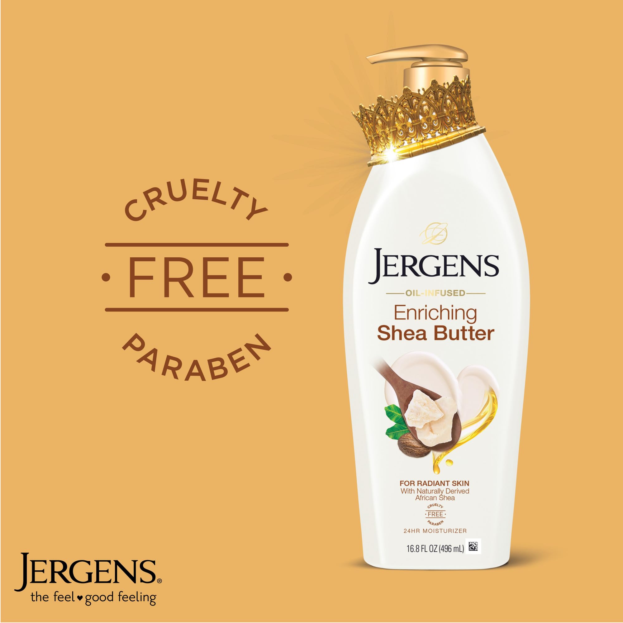 Foto 3 | Loción Corporal Jergens, Manteca De Karité, Acondicionador Profundo, 500 Ml - Venta Internacional.