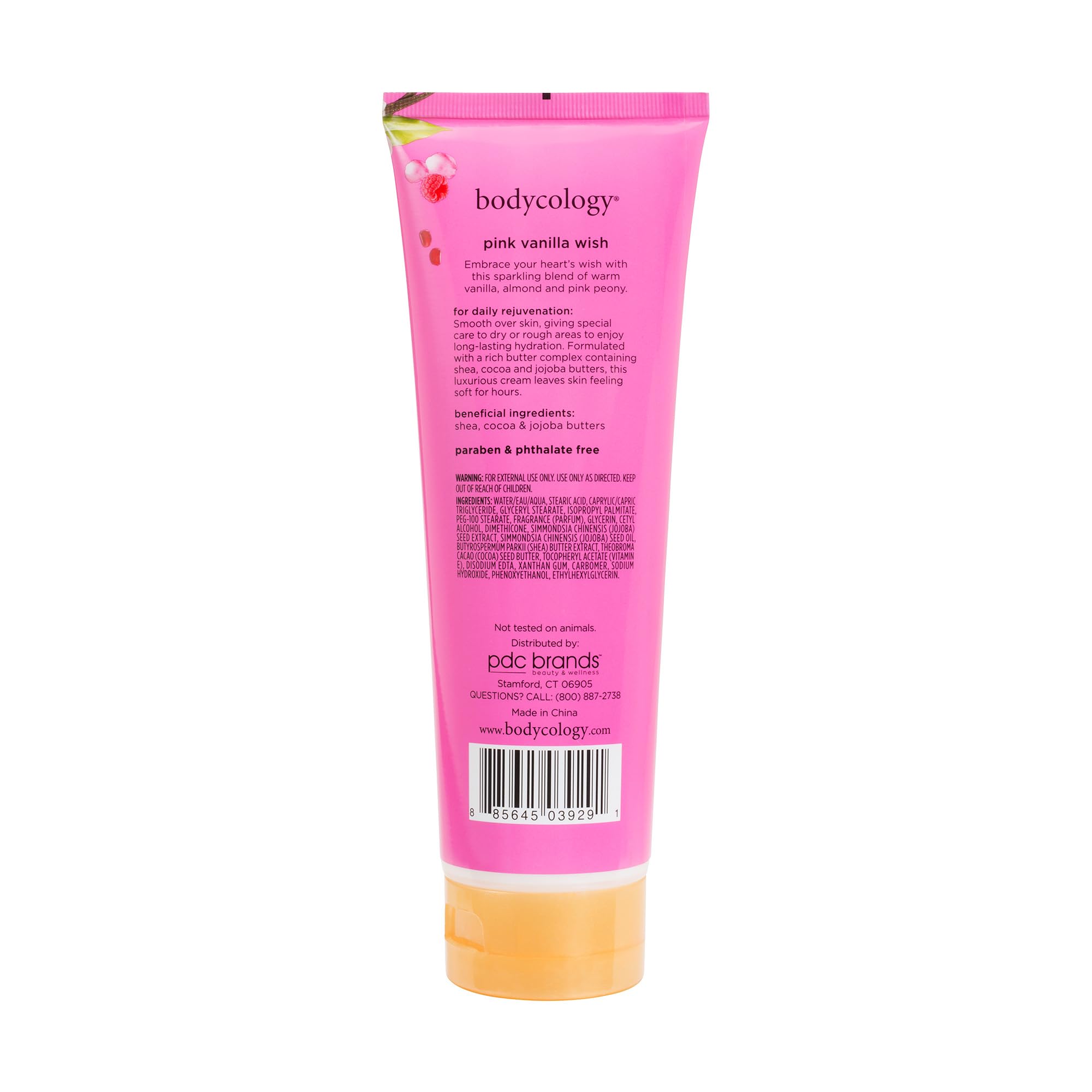 Foto 4 pulgar | Crema Corporal Bodycology Pink Vanilla Wish Women 240ml - Venta Internacional.