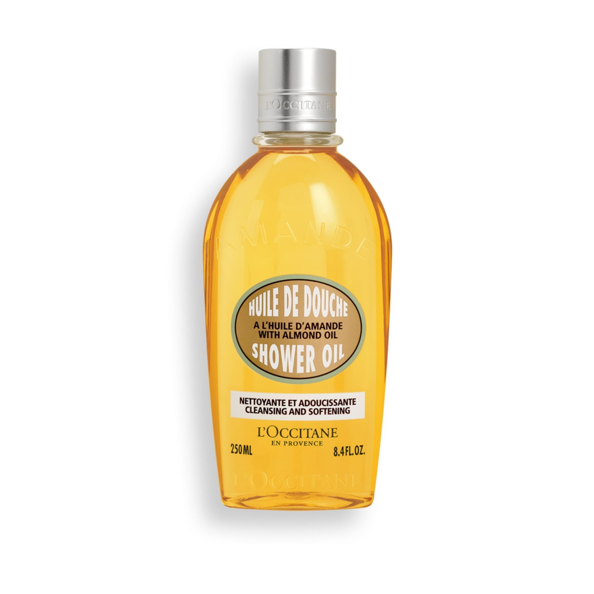 Aceite De Ducha L'occitane, Limpiador Y Suavizante De Almendras, 250 Ml - Venta Internacional.