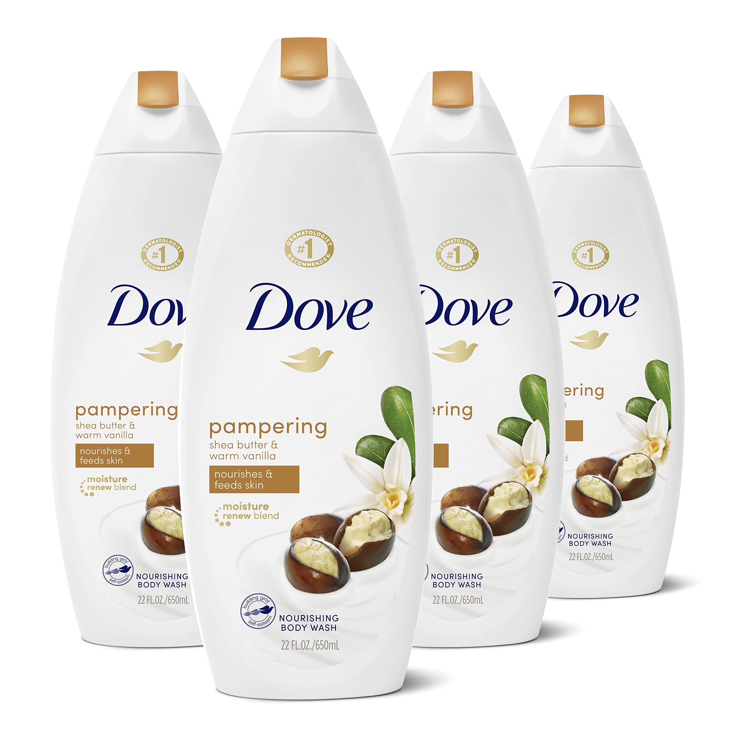 Foto 2 pulgar | Manteca de Karité Purely Pampering Body Wash Dove 4 Botes de 650 ml C/U - Venta Internacional