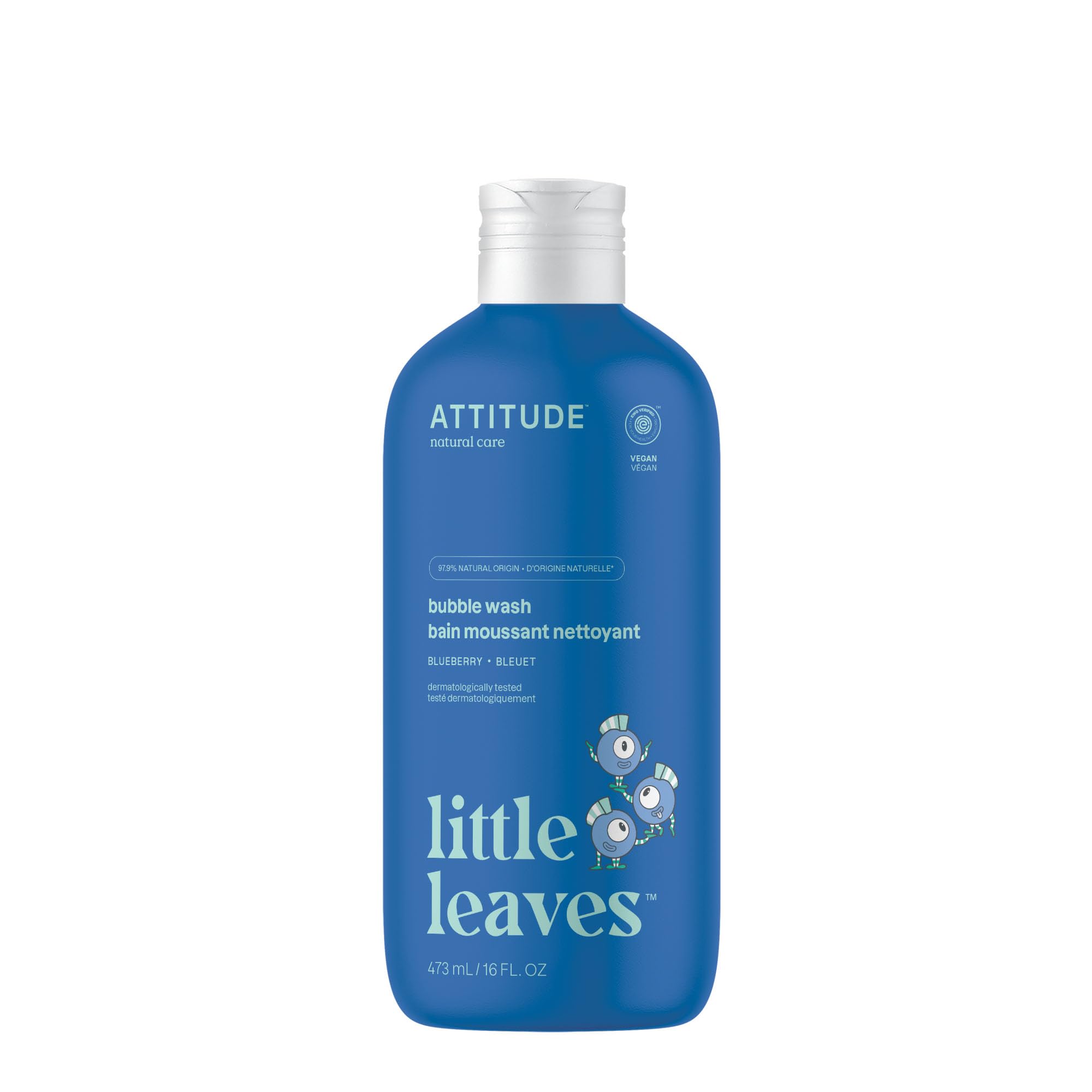 Foto 2 pulgar | Shampoo Corporal Bubble Wash Attitude para Niños 480 Ml - Venta Internacional