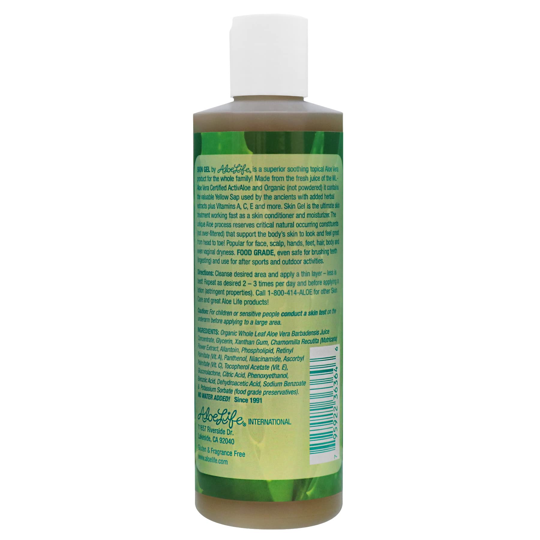 Foto 2 | Gel Para La Piel Aloe Life Ultimate Skin Treatment 227 Ml  - Venta Internacional