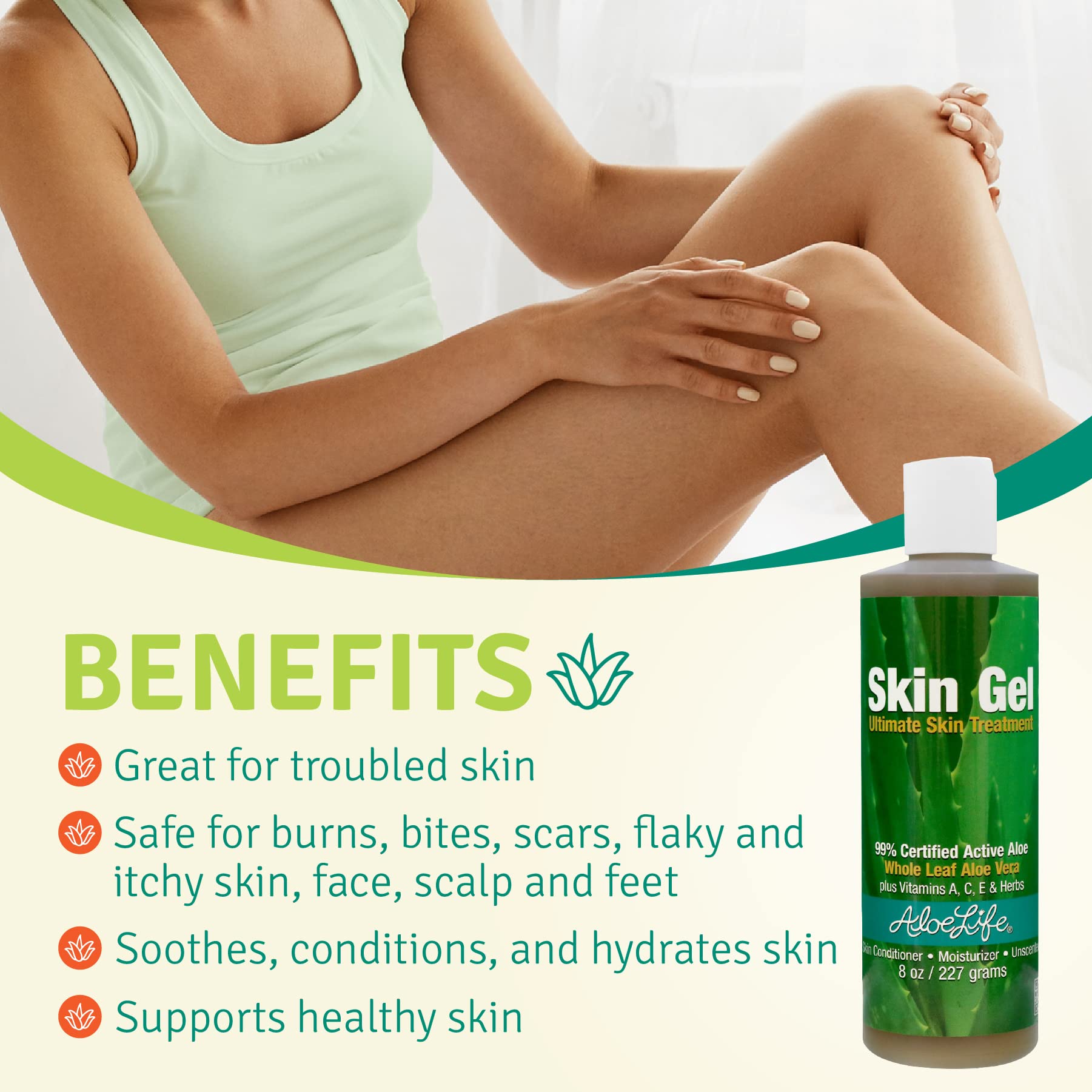 Foto 4 pulgar | Gel Para La Piel Aloe Life Ultimate Skin Treatment 227 Ml  - Venta Internacional