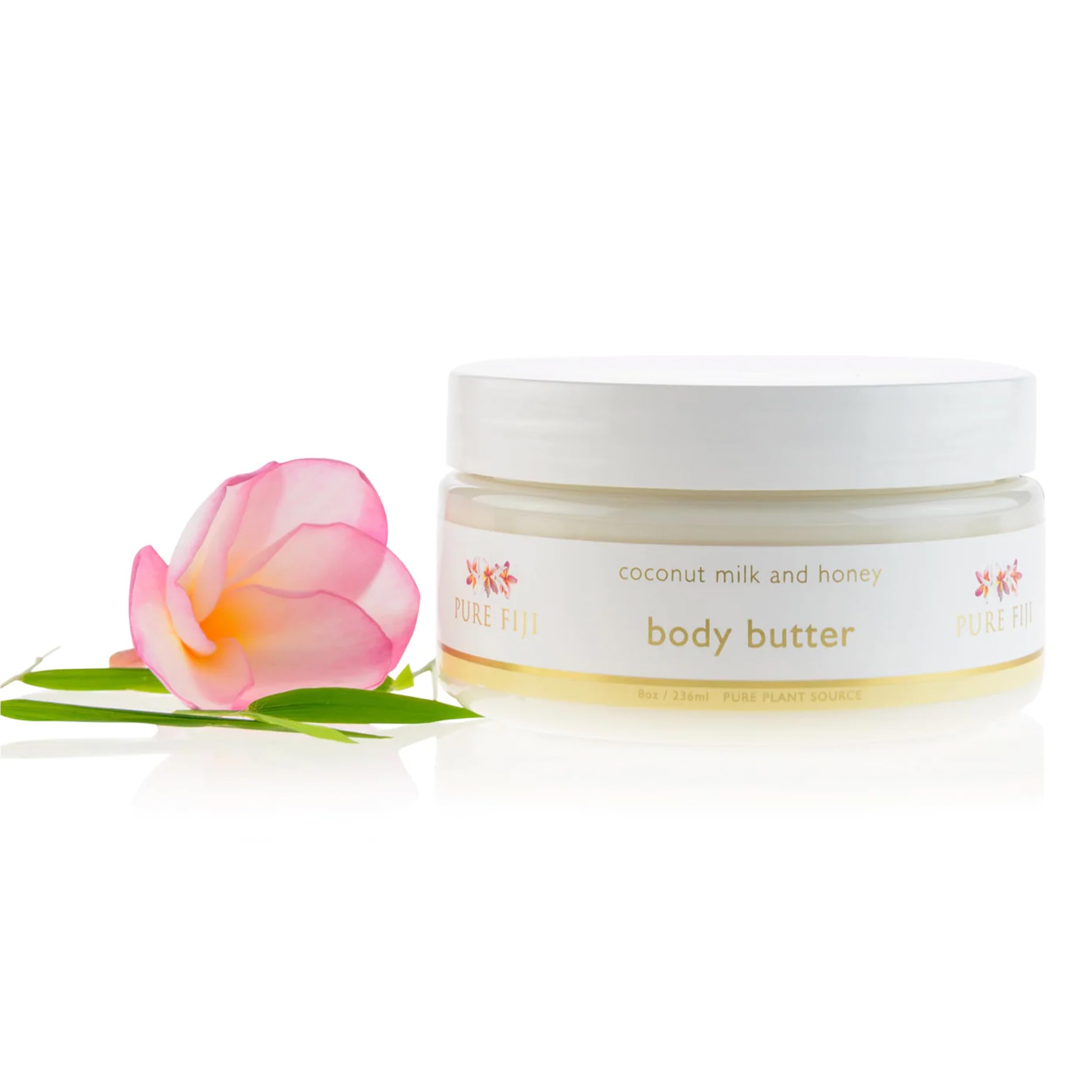 Foto 2 pulgar | Crema Hidratante Body Butter Pure Fiji Leche de Coco 240 ml - Venta Internacional