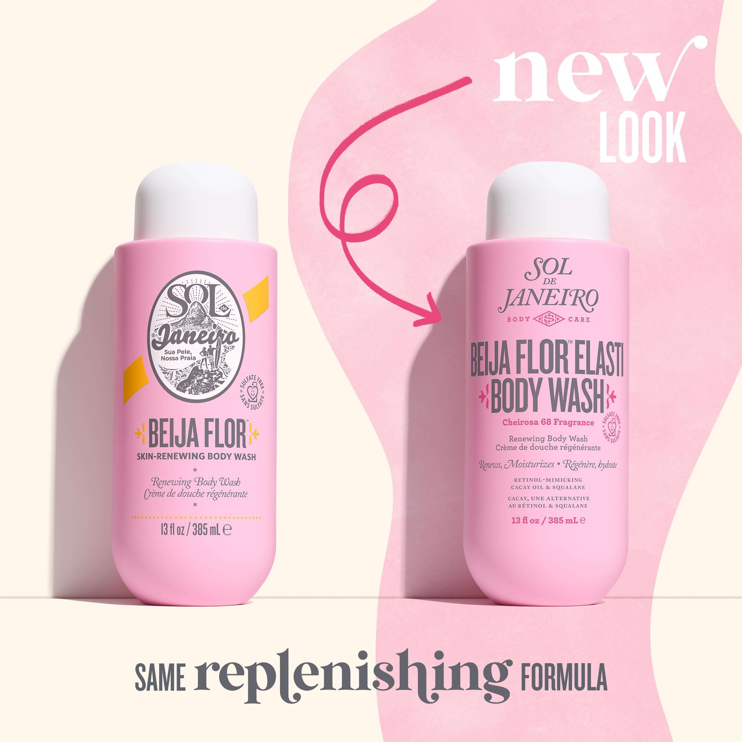 Foto 3 pulgar | Gel de Baño Sol de Janeiro Beija Flor 385 ml - Venta Internacional