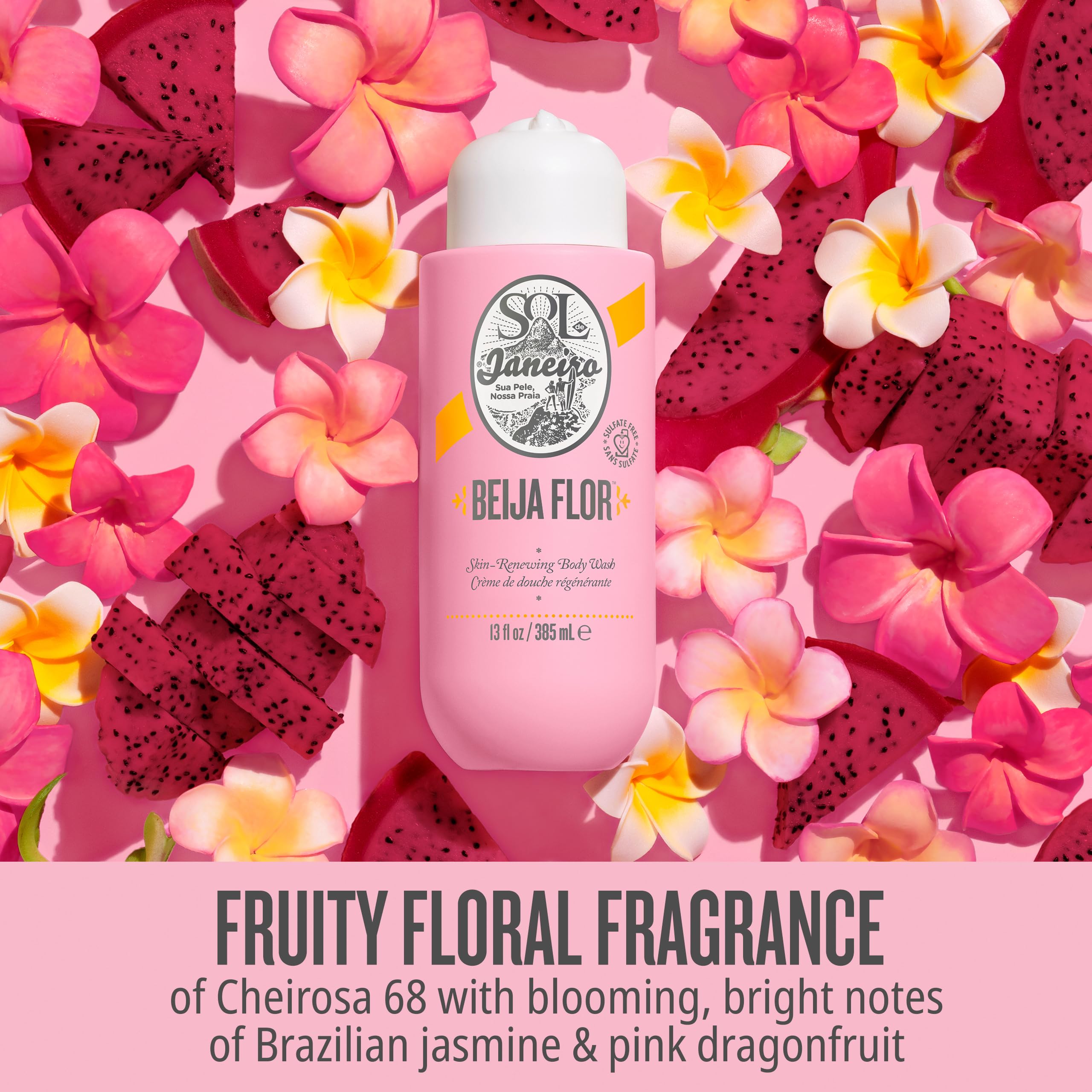Foto 7 pulgar | Gel de Baño Sol de Janeiro Beija Flor 385 ml - Venta Internacional