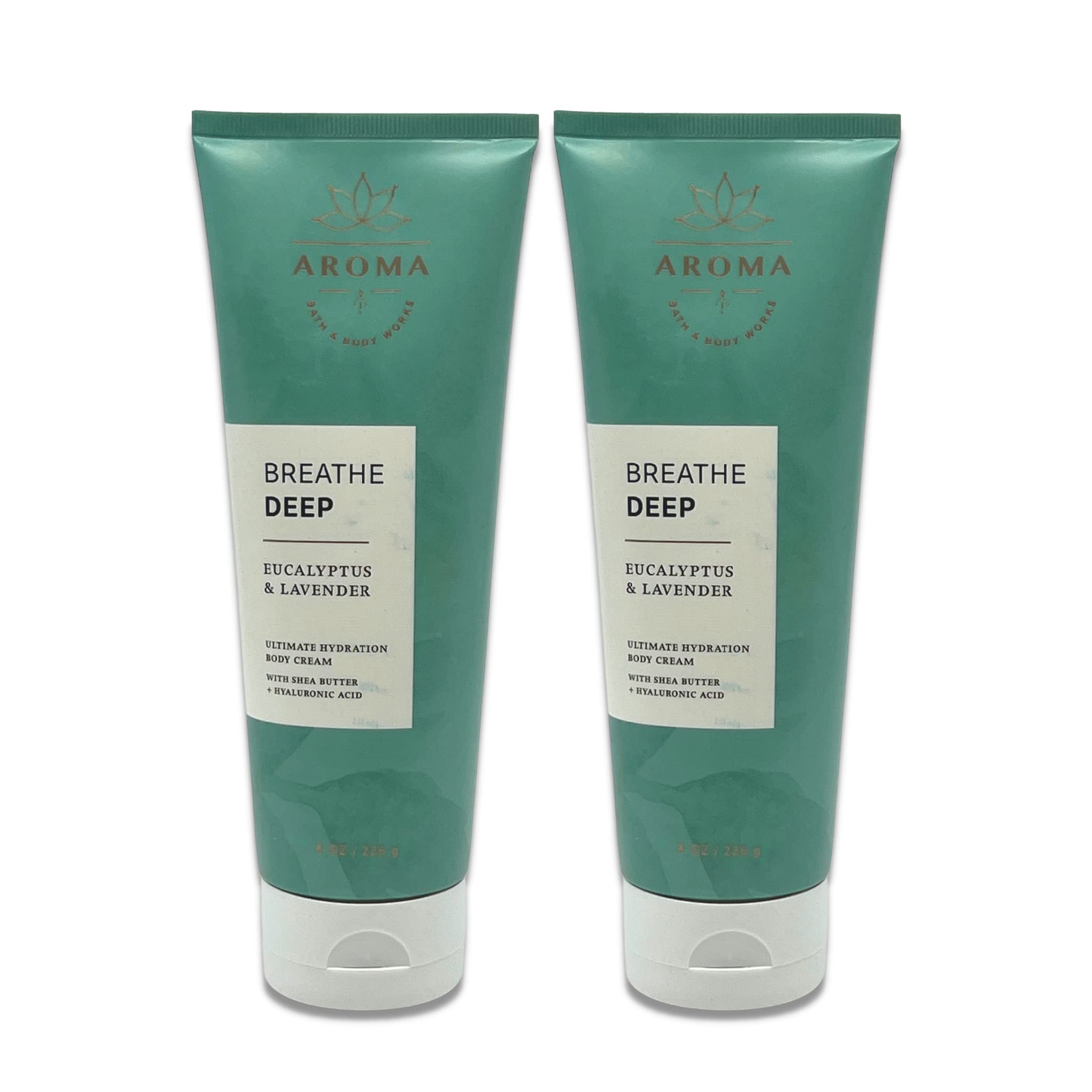 Crema Corporal Bath & Body Works Aromaterapia Breathe Deep X2 240 Ml - Venta Internacional.