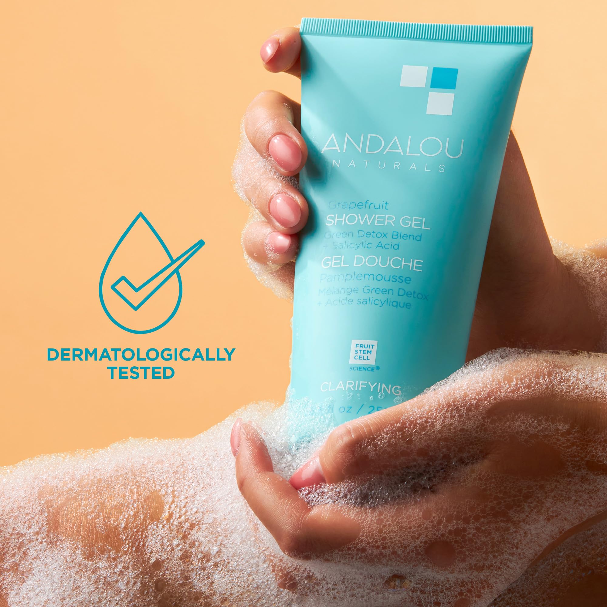 Foto 6 pulgar | Gel De Baño Andalou Naturals Clarifying Pomelo 250 Ml - Venta Internacional.