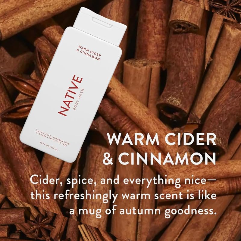 Foto 4 | Gel De Baño Native Warm De Sidra Y Canela, 532 Ml, Paquete De 2 - Venta Internacional.