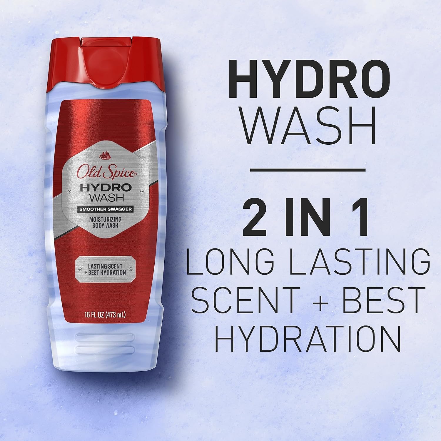 Foto 6 | Gel De Baño Old Spice Hydro 2 En 1 Con Aroma Duradero E Hidratación, 480 Ml - Venta Internacional.