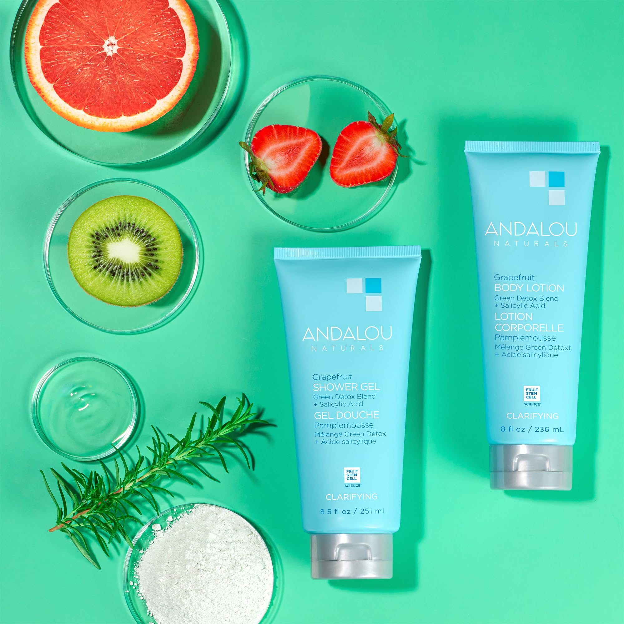Foto 7 pulgar | Loción Corporal Andalou Naturals Clarifying Pomelo 240ml - Venta Internacional.