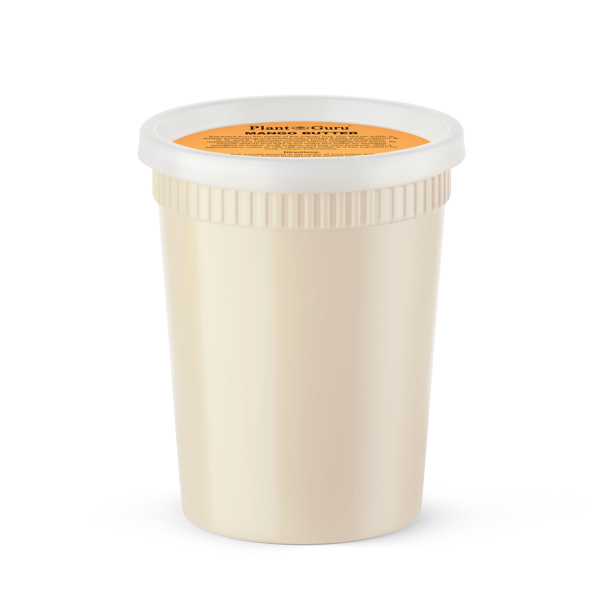 Manteca De Mango Plant Guru, 900 Ml, 100% Pura, Natural, Sin Refinar - Venta Internacional.