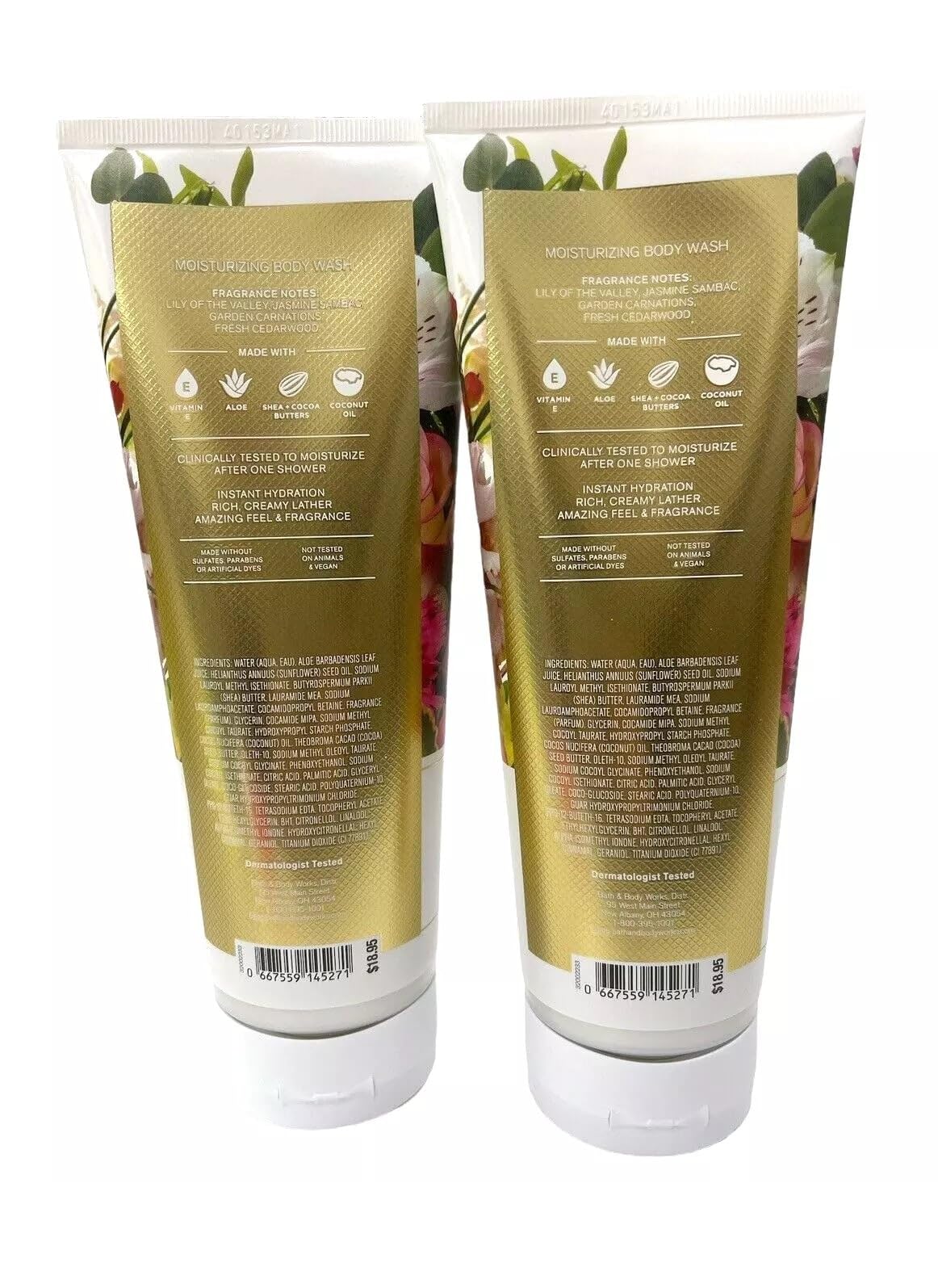 Foto 5 pulgar | Crema Corporal Bath & Body Works Brightest Bloom Paquete de 2 con 226 ml C/U - Venta Internacional