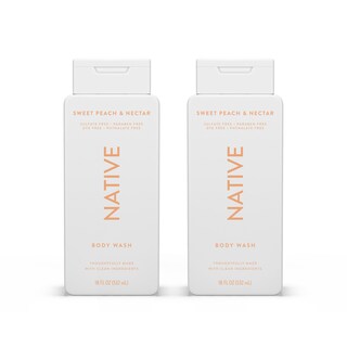 Foto 1 | Gel de Baño Native Sweet Peach & Néctar 532 Ml Paquete De 2 - Venta Internacional