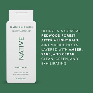 Foto 4 | Gel de Baño Native Coastal Oak & Ámber 532 Ml Paquete De 2 - Venta Internacional