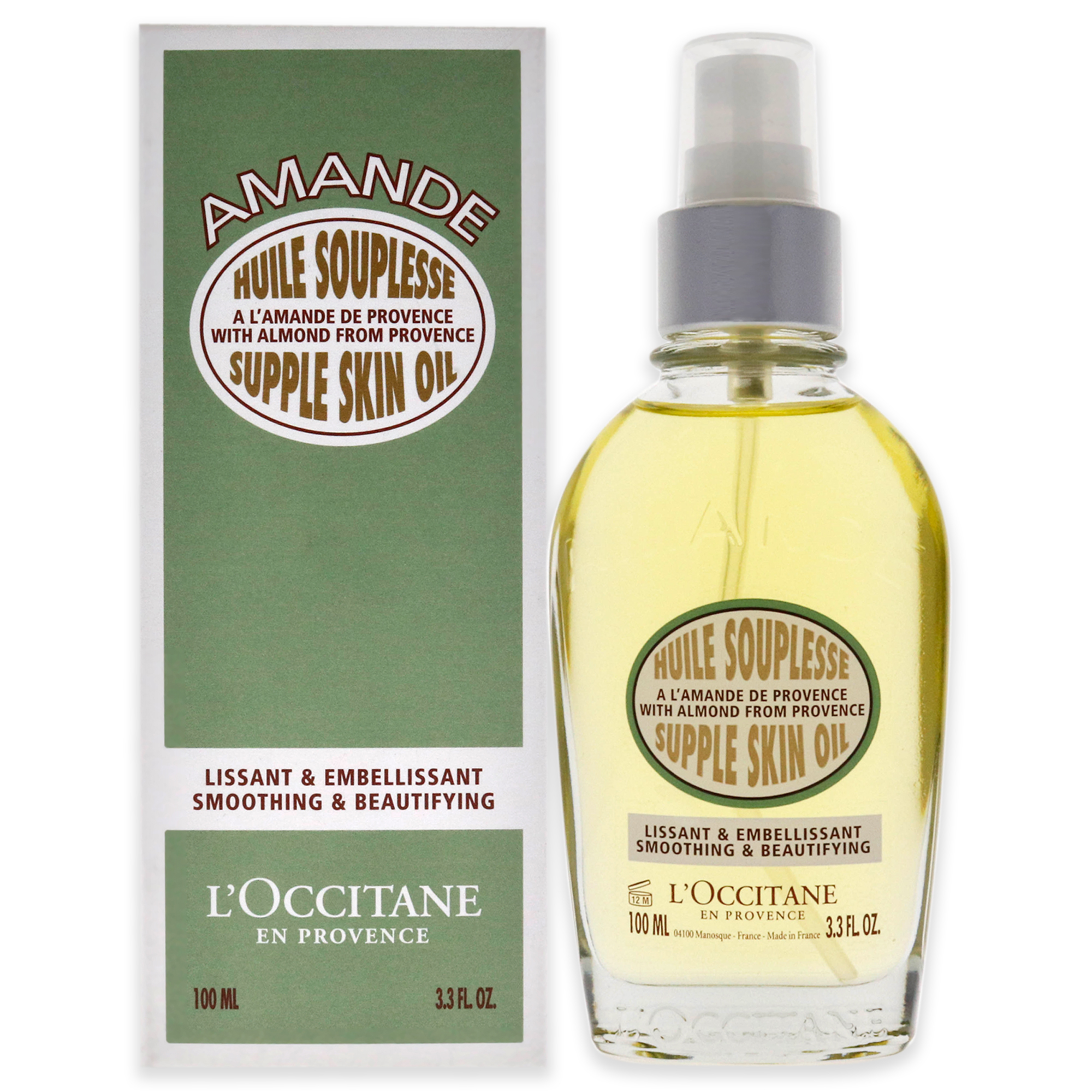 Foto 2 pulgar | Aceite para la Piel Flexible LOccitane Almond 100 ml - Venta Internacional
