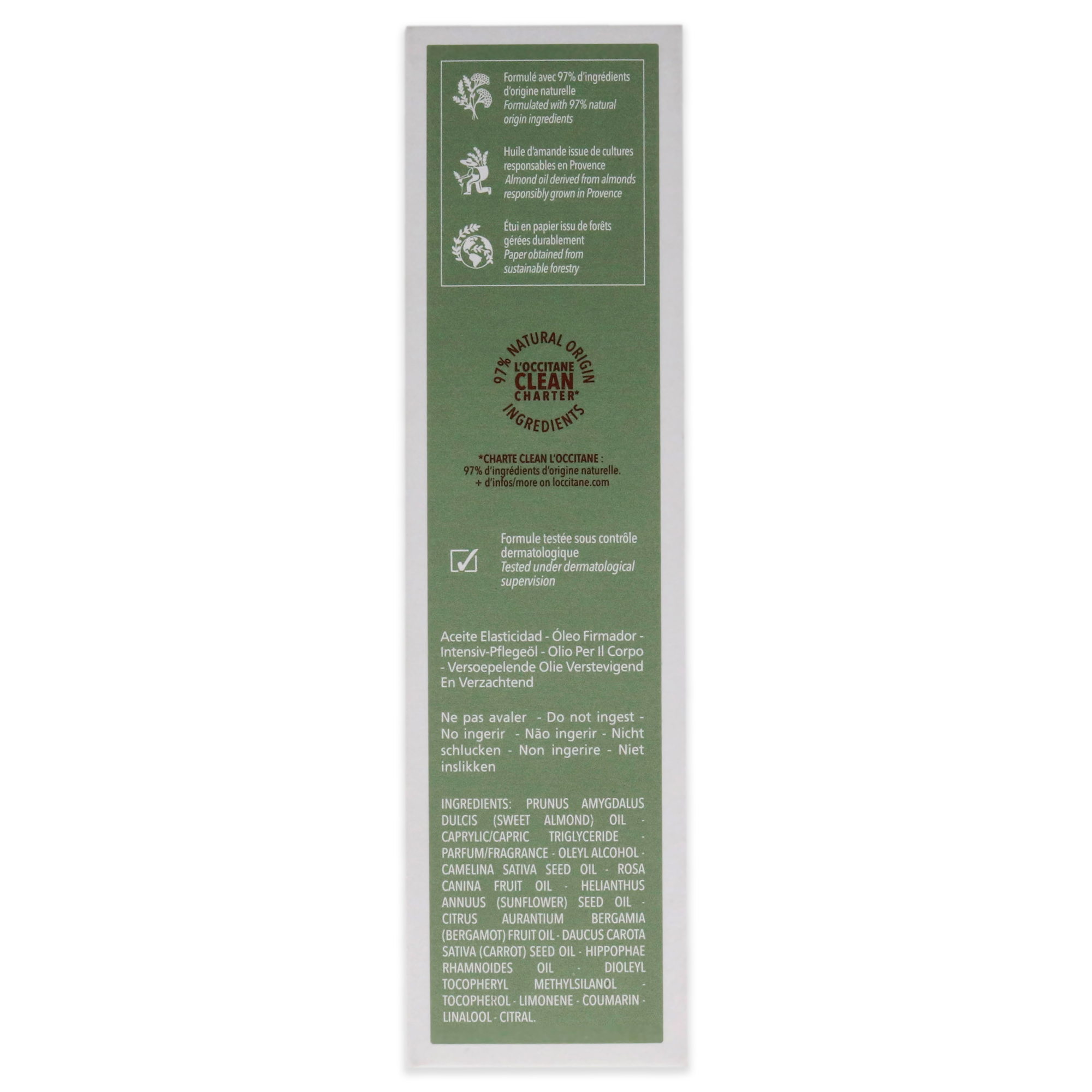 Foto 6 | Aceite para la Piel Flexible LOccitane Almond 100 ml - Venta Internacional