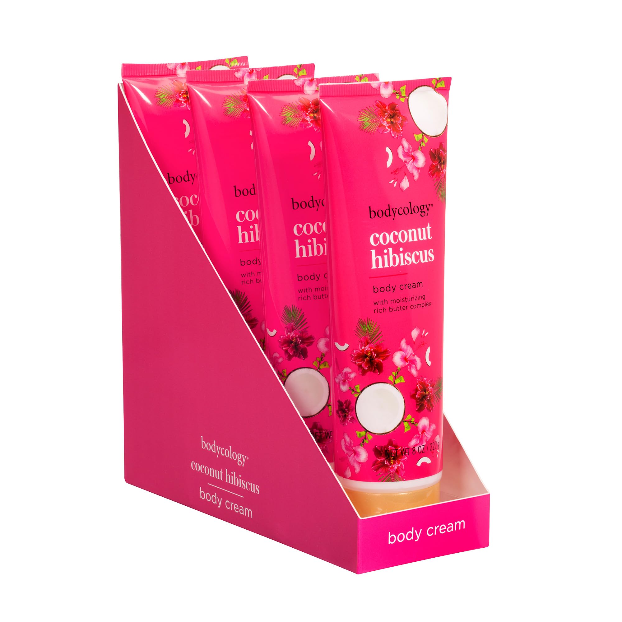 Foto 5 pulgar | Crema Corporal Hidratante Bodycology, Coco E Hibisco, 240 Ml - Venta Internacional.
