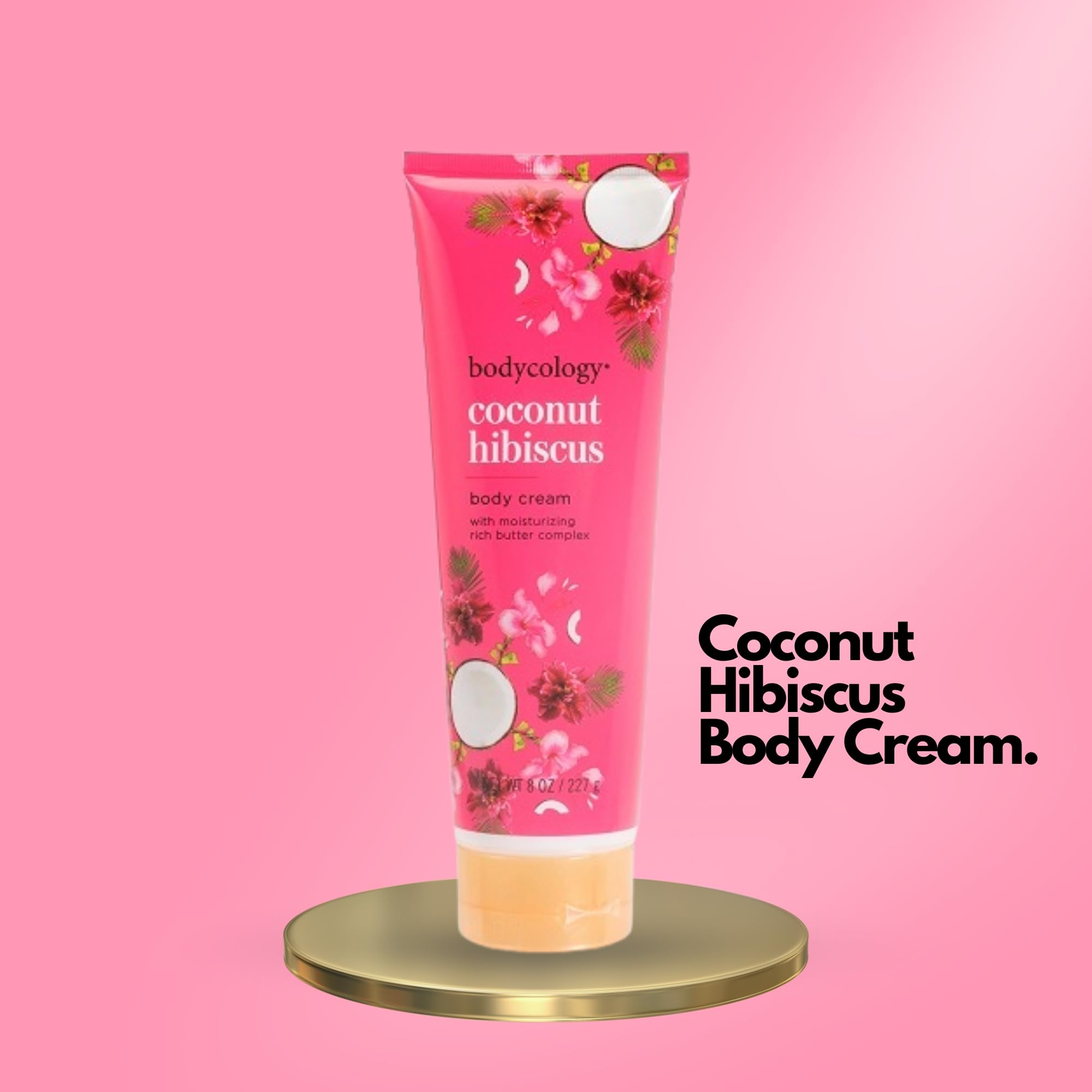 Foto 6 pulgar | Crema Corporal Hidratante Bodycology, Coco E Hibisco, 240 Ml - Venta Internacional.