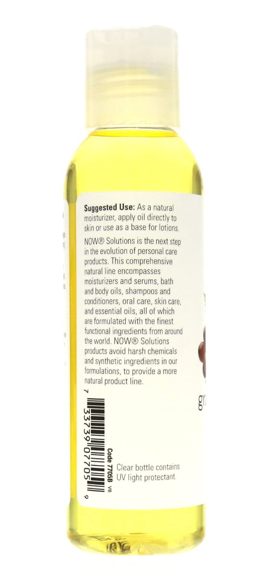 Foto 6 | Aceite De Semilla De Uva Now Foods, 120 Ml (paquete De 2), 100% Puro Y Comestible - Venta Internacional.