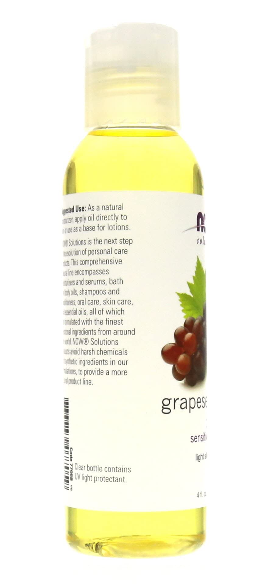 Foto 7 | Aceite De Semilla De Uva Now Foods, 120 Ml (paquete De 2), 100% Puro Y Comestible - Venta Internacional.