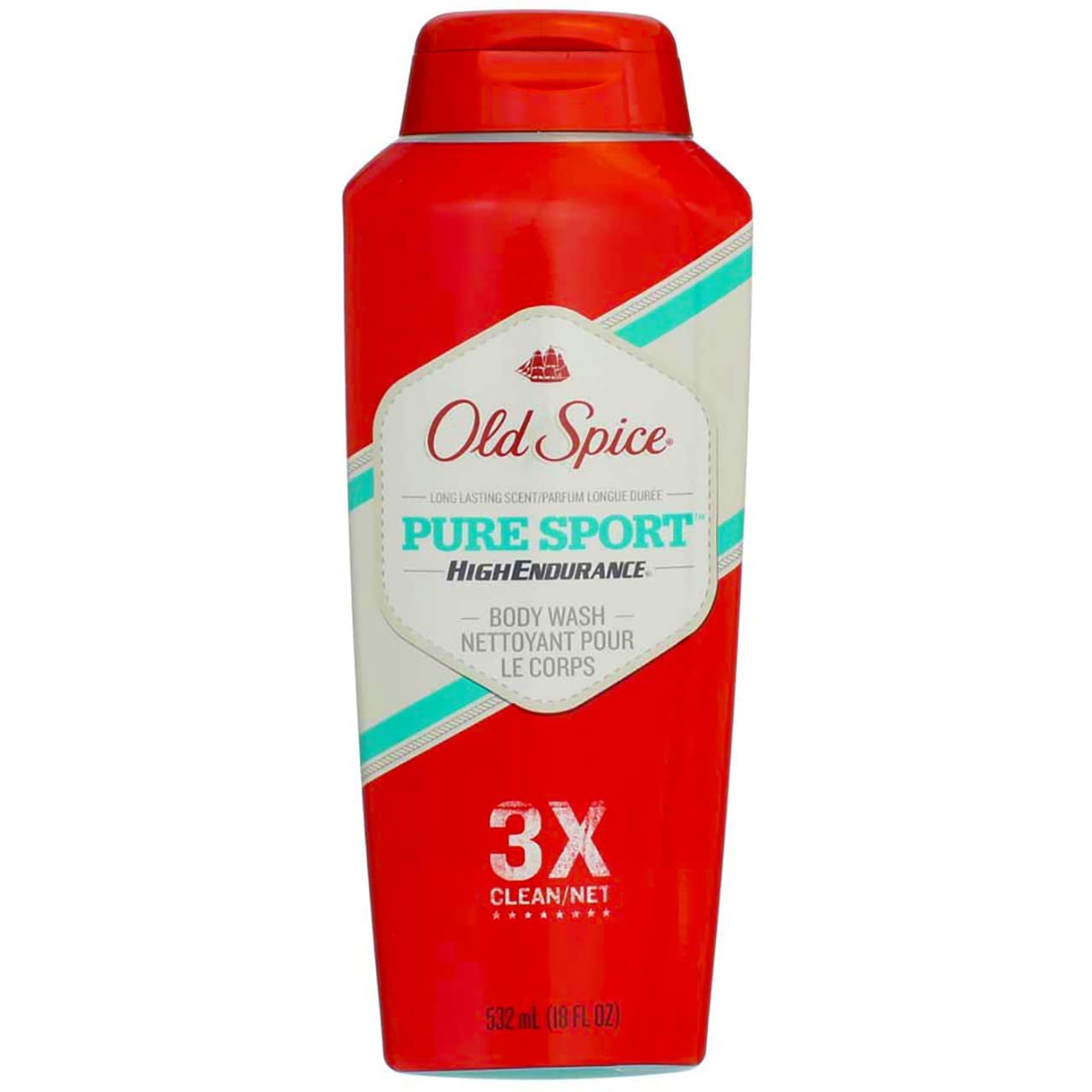 Foto 2 pulgar | Gel De Baño Old Spice Pure Sport 3x Clean Para Hombre - Venta Internacional.