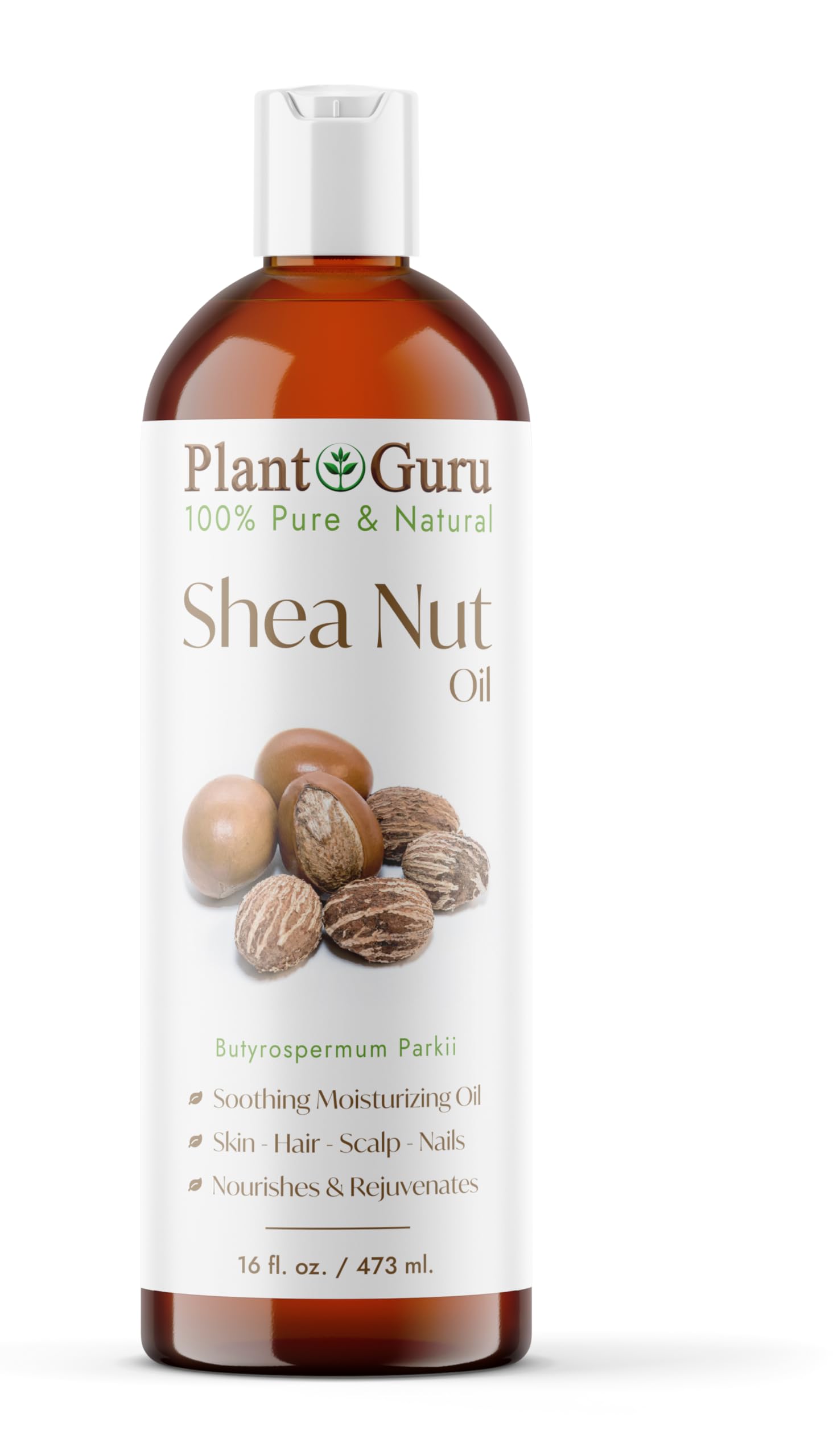 Aceite De Manteca De Karité Plant Guru 473 Ml, 100% Puro Y Natural - Venta Internacional.