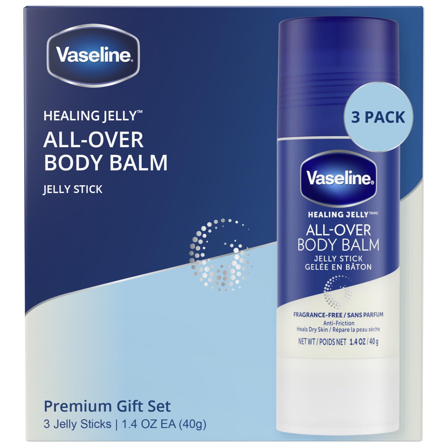 Foto 3 pulgar | Bálsamo Corporal En Barra De Vaselina, Vaselina, Tamaño Viaje, 40 Ml, Paquete De 3 - Venta Internacional.