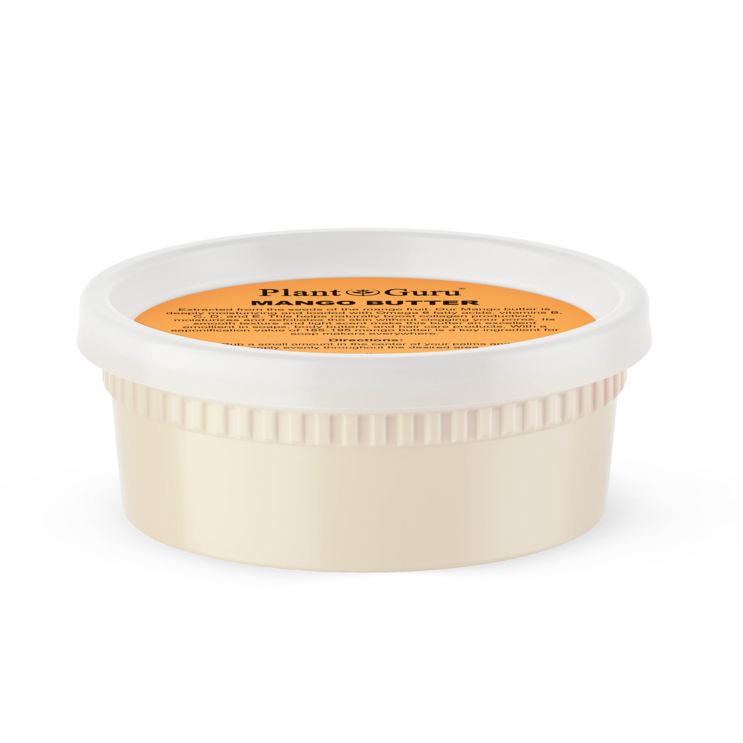 Manteca De Mango Plant Guru, 240 Ml, 100% Pura, Natural, Sin Refinar - Venta Internacional.