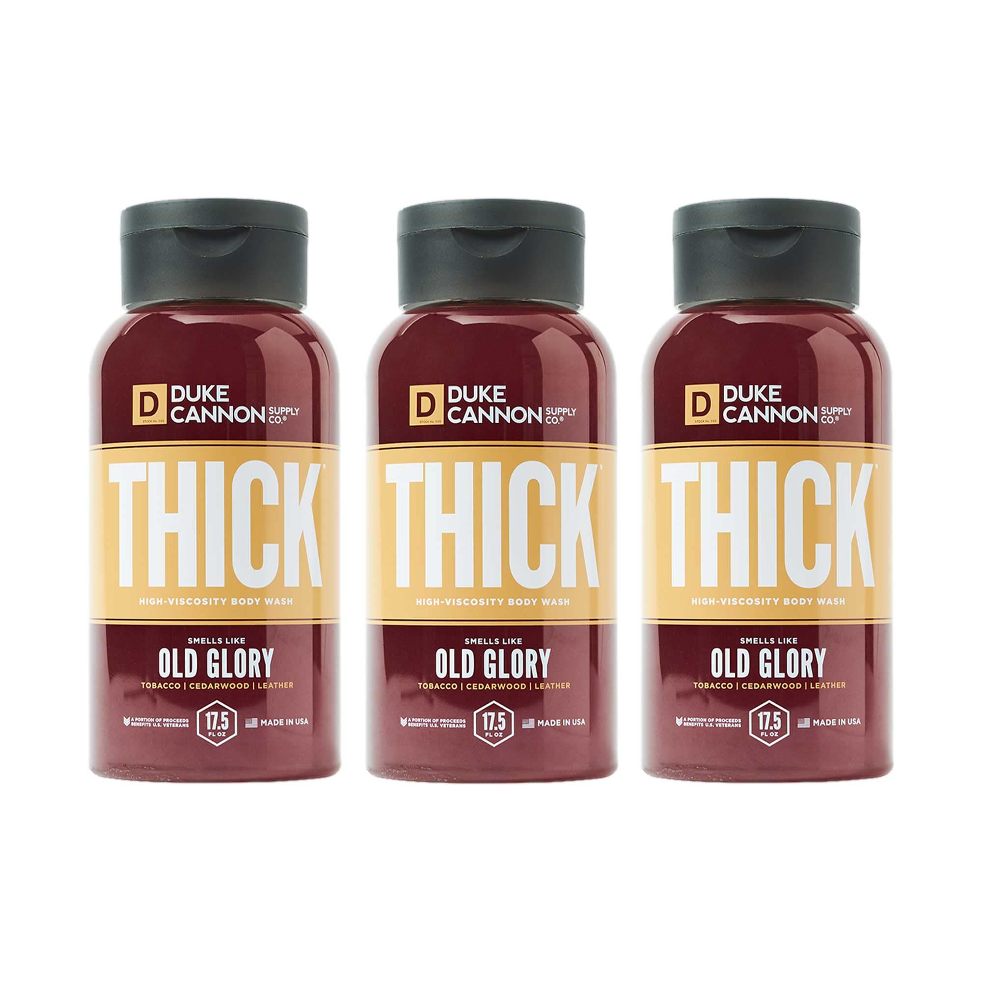 Foto 1 | Gel De Baño Duke Cannon Thick De Alta Viscosidad, 500 Ml (paquete De 3) - Venta Internacional.
