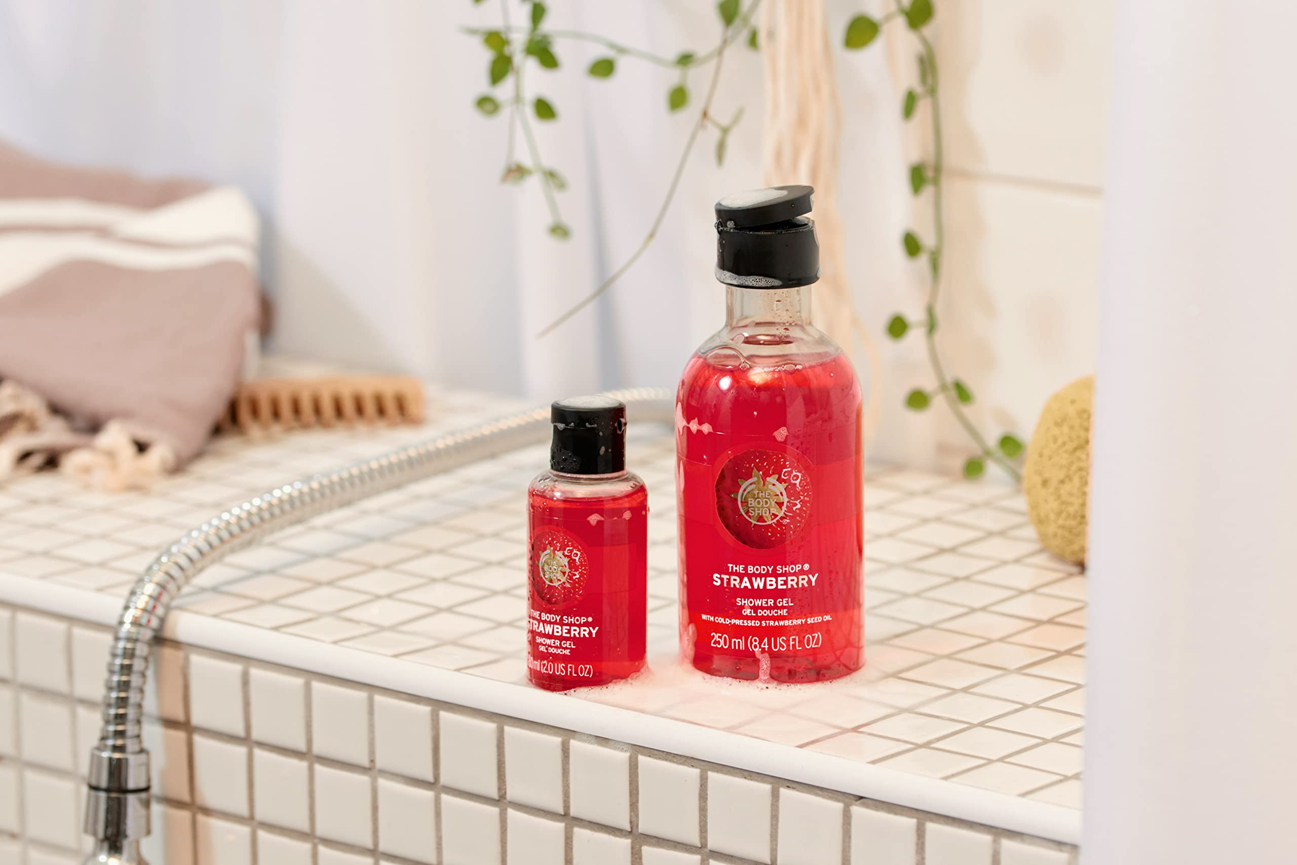 Foto 4 pulgar | Gel De Ducha The Body Shop Fresa 250 Ml Sin Parabenos - Venta Internacional.