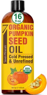 Foto 1 | Aceite De Semillas De Calabaza Seven Minerals, 473 Ml, Orgánico, Prensado En Frío Por El Usda - Venta Internacional.