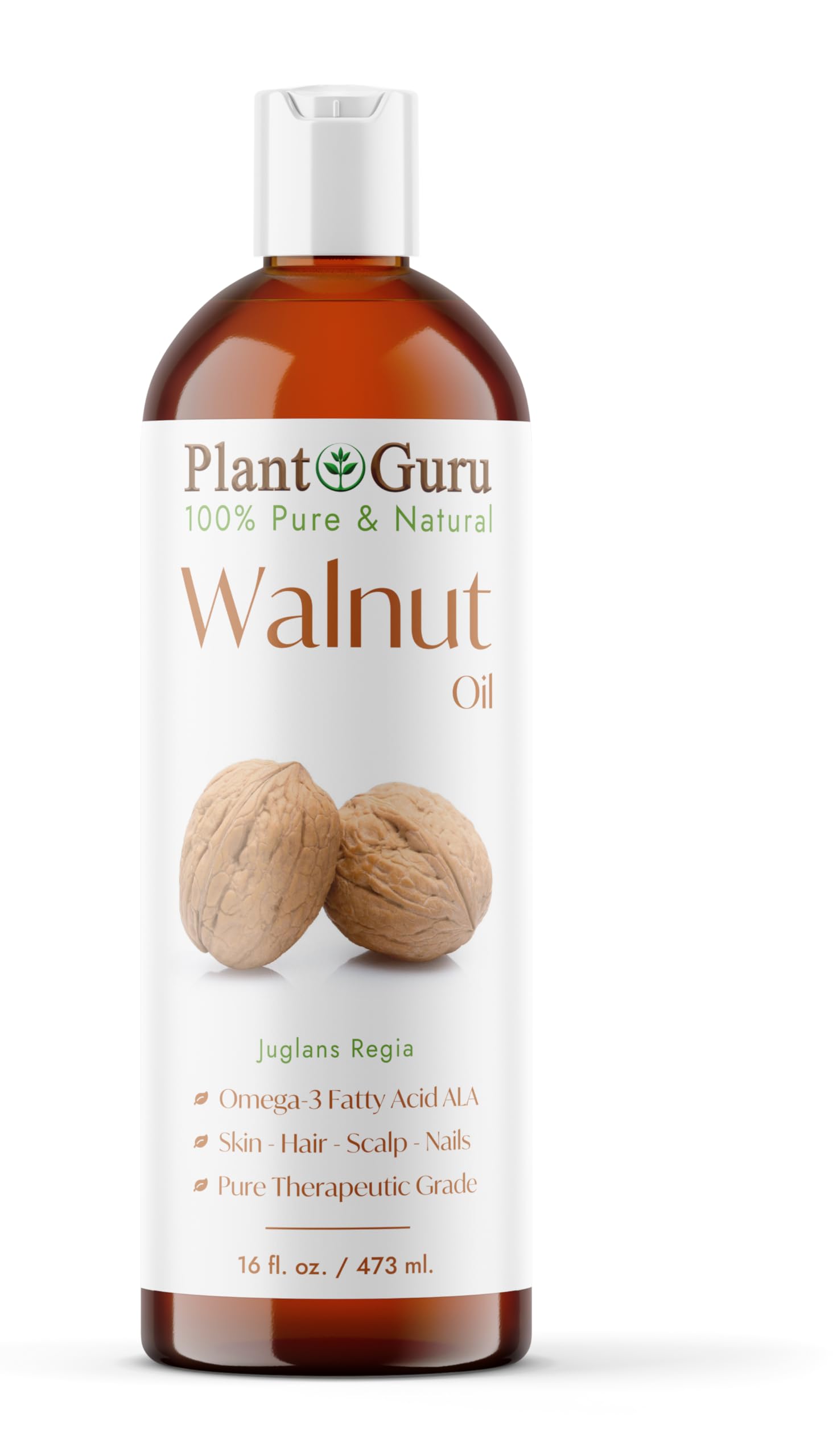 Foto 1 | Aceite De Nogal Plant Guru 473 Ml, Prensado En Frío, 100% Puro Y Natural - Venta Internacional.