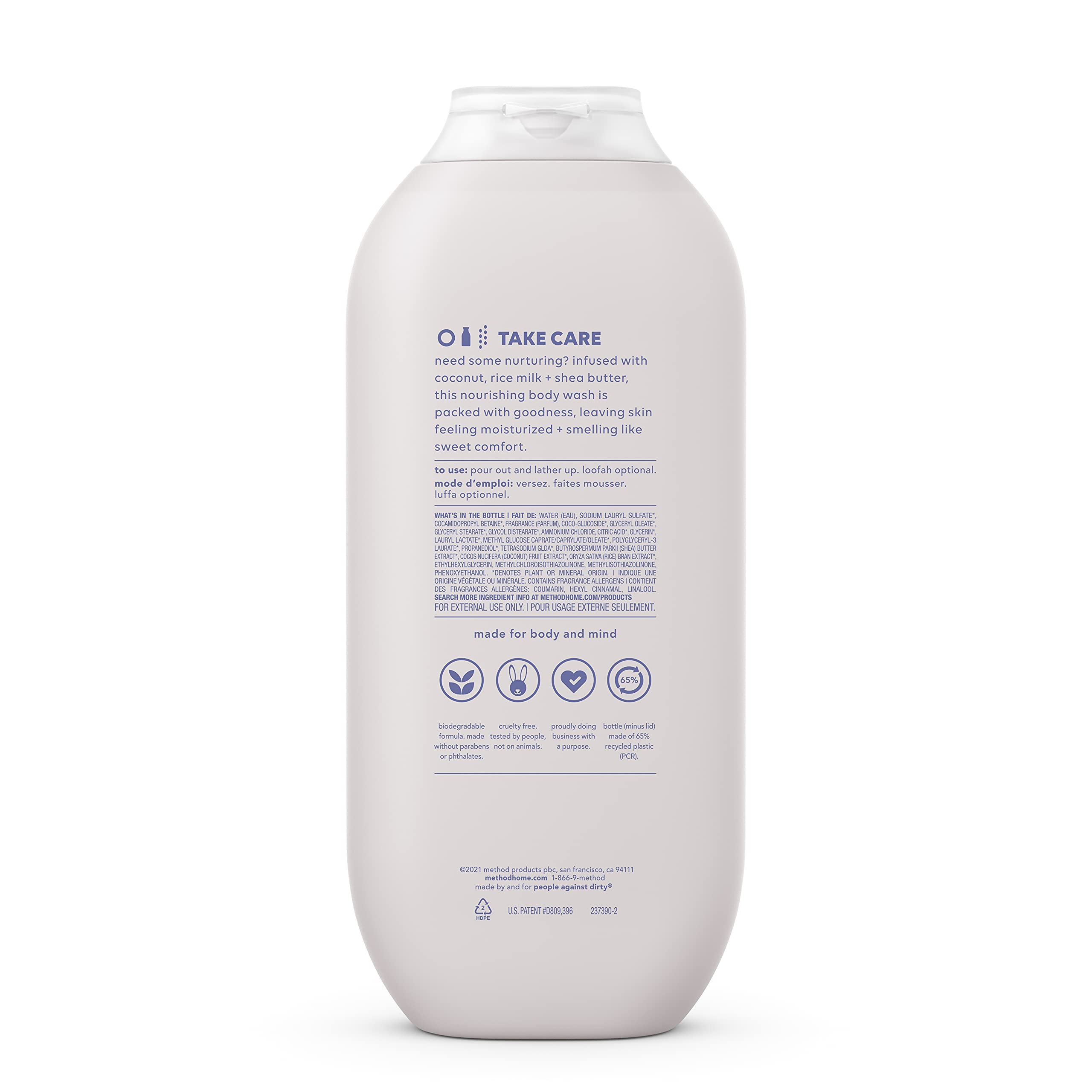 Foto 3 pulgar | Body Wash Method Simply Nourish, 532 Ml (paquete De 3) - Venta Internacional.