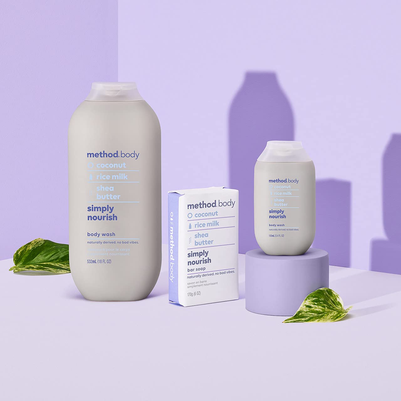Foto 6 pulgar | Body Wash Method Simply Nourish, 532 Ml (paquete De 3) - Venta Internacional.