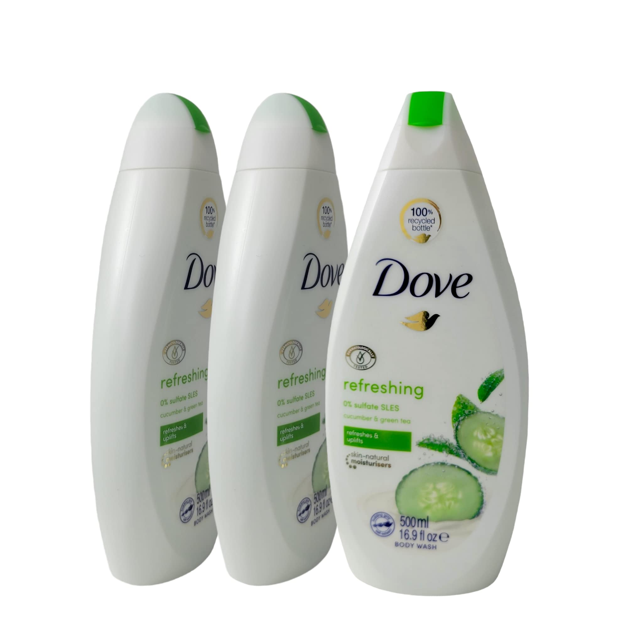 Gel De Baño Dove Nourishing And Restore 500 Ml X3 - Venta Internacional.