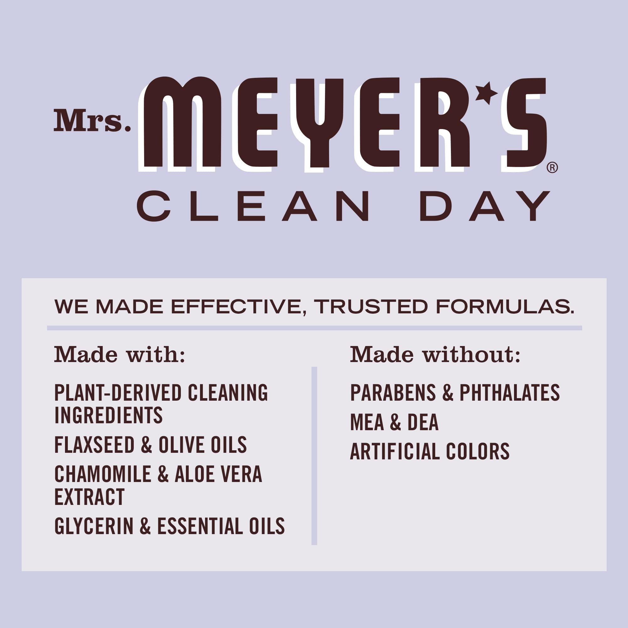 Foto 4 pulgar | Gel De Baño Mrs Meyer's Clean Day Hidratante Lavanda 480 Ml - Venta Internacional.