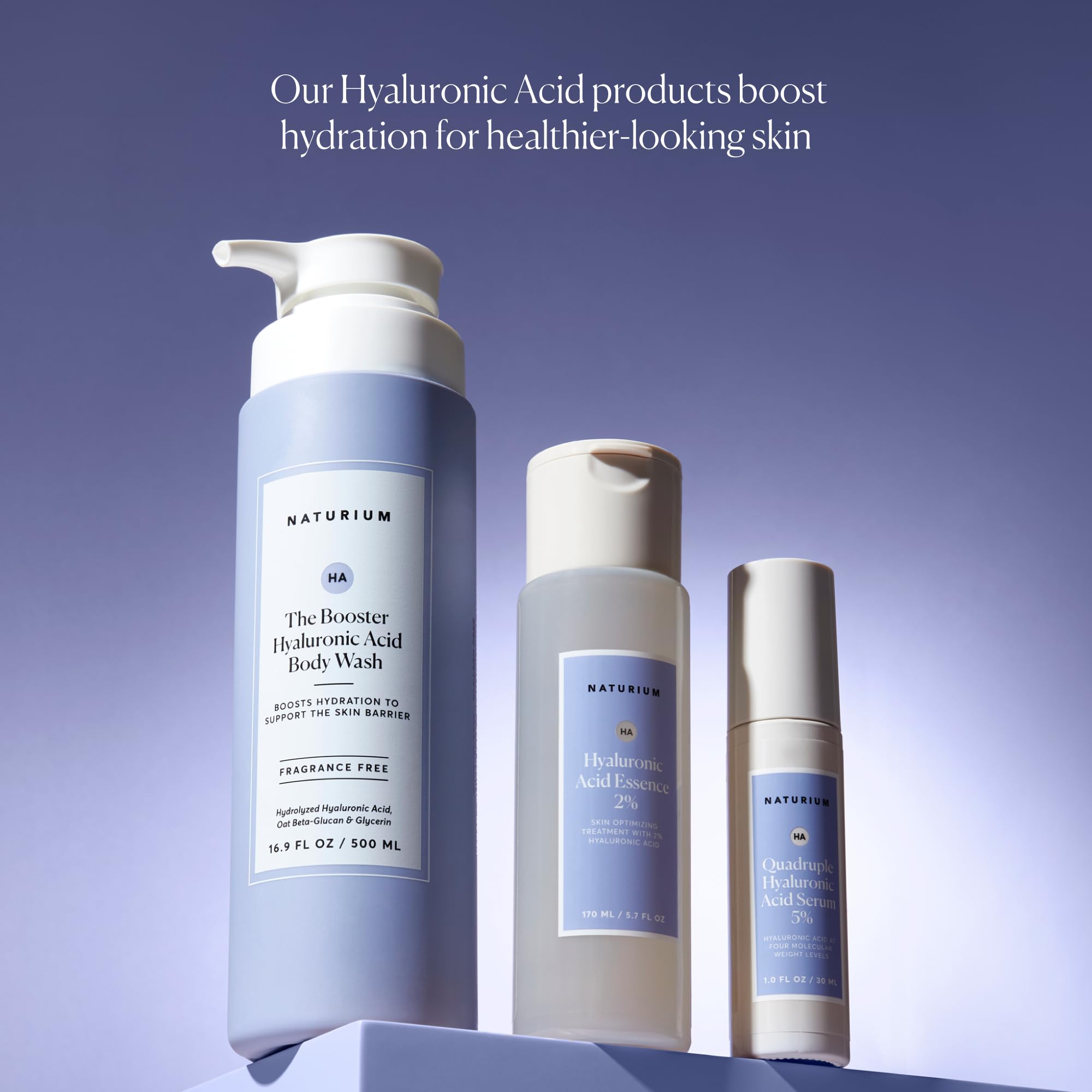 Foto 6 pulgar | Gel De Baño Naturium The Booster Con Ácido Hialurónico 500 Ml - Venta Internacional.
