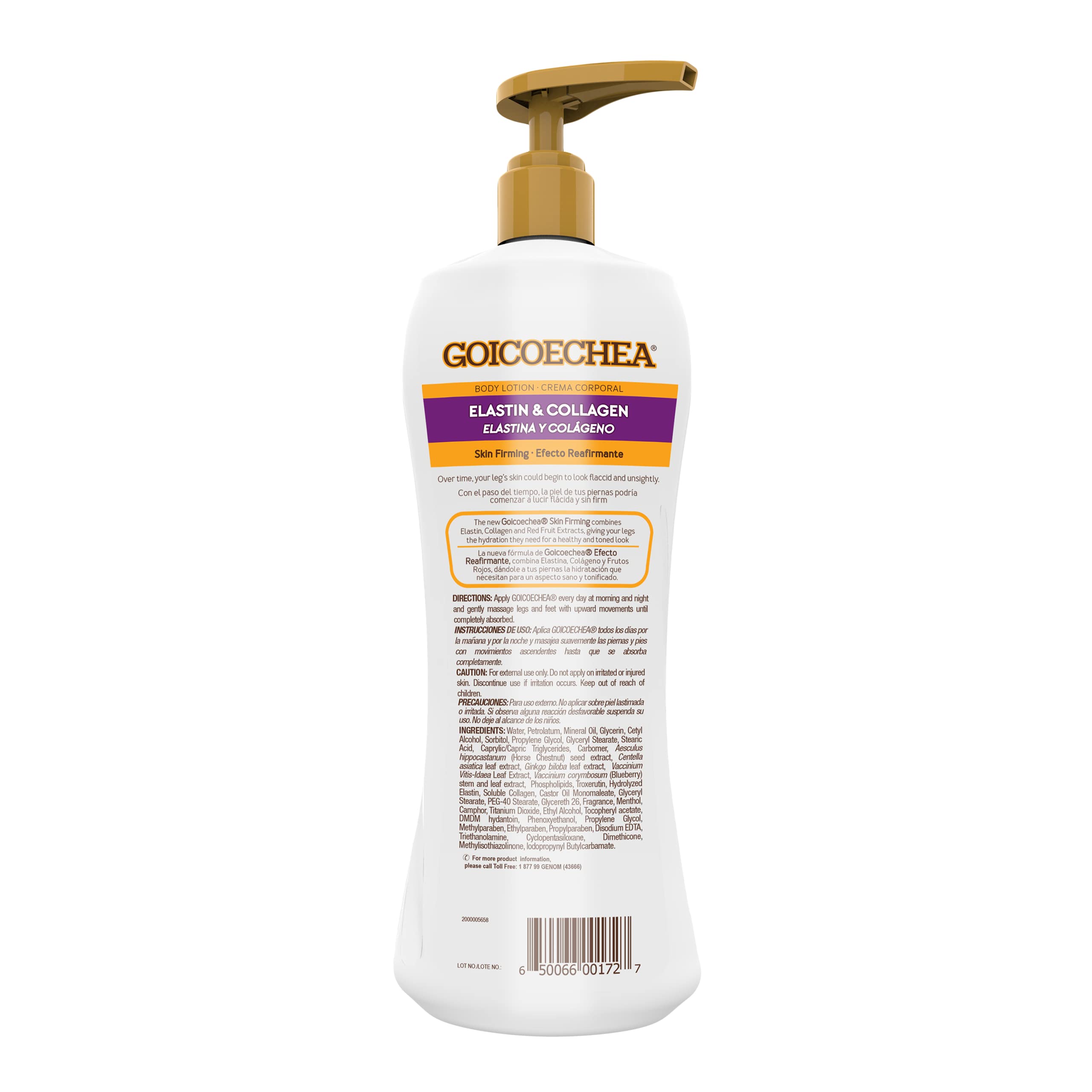 Foto 3 pulgar | Loción Reafirmante Goicoechea Para Piernas, Cuerpo Y Brazos, 400 Ml - Venta Internacional.